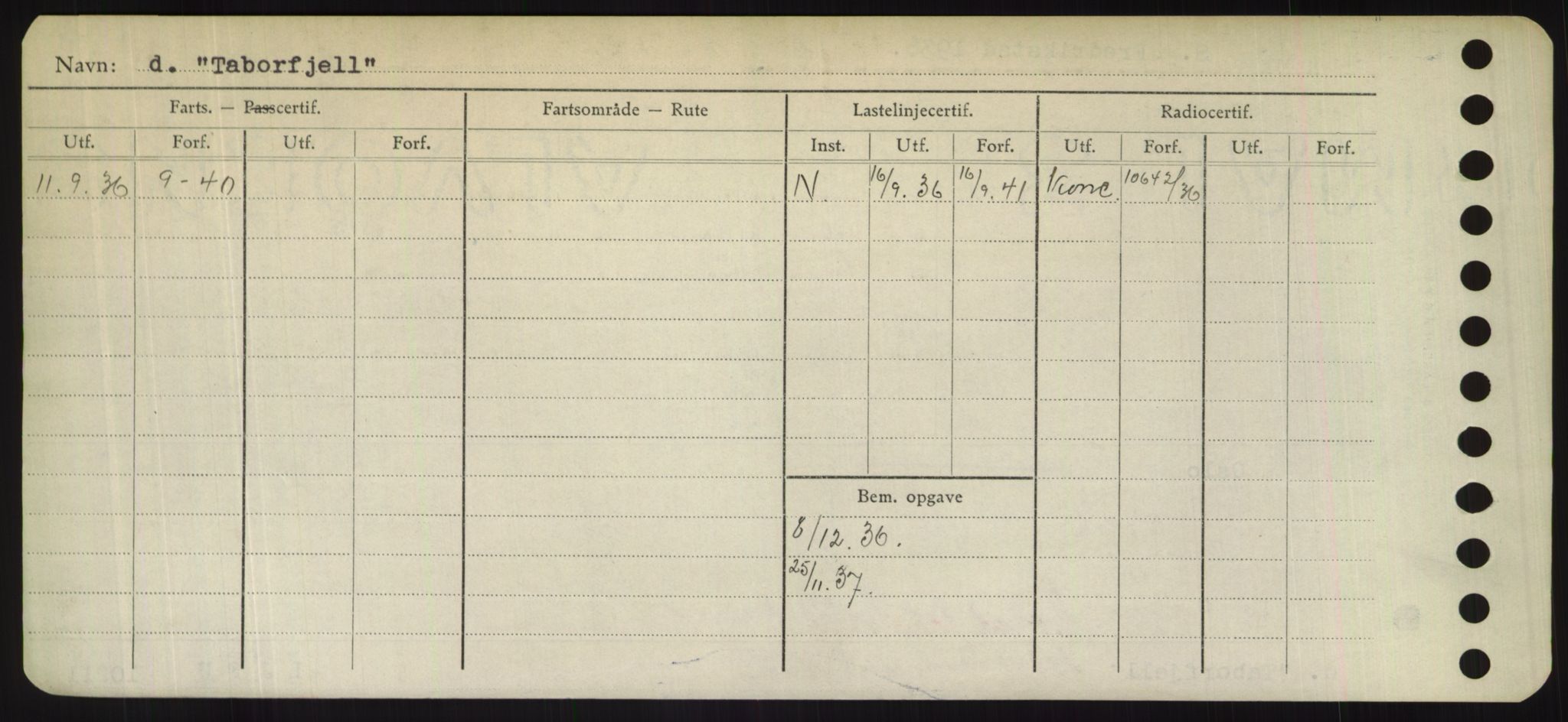 Sjøfartsdirektoratet med forløpere, Skipsmålingen, AV/RA-S-1627/H/Hd/L0038: Fartøy, T-Th, p. 42