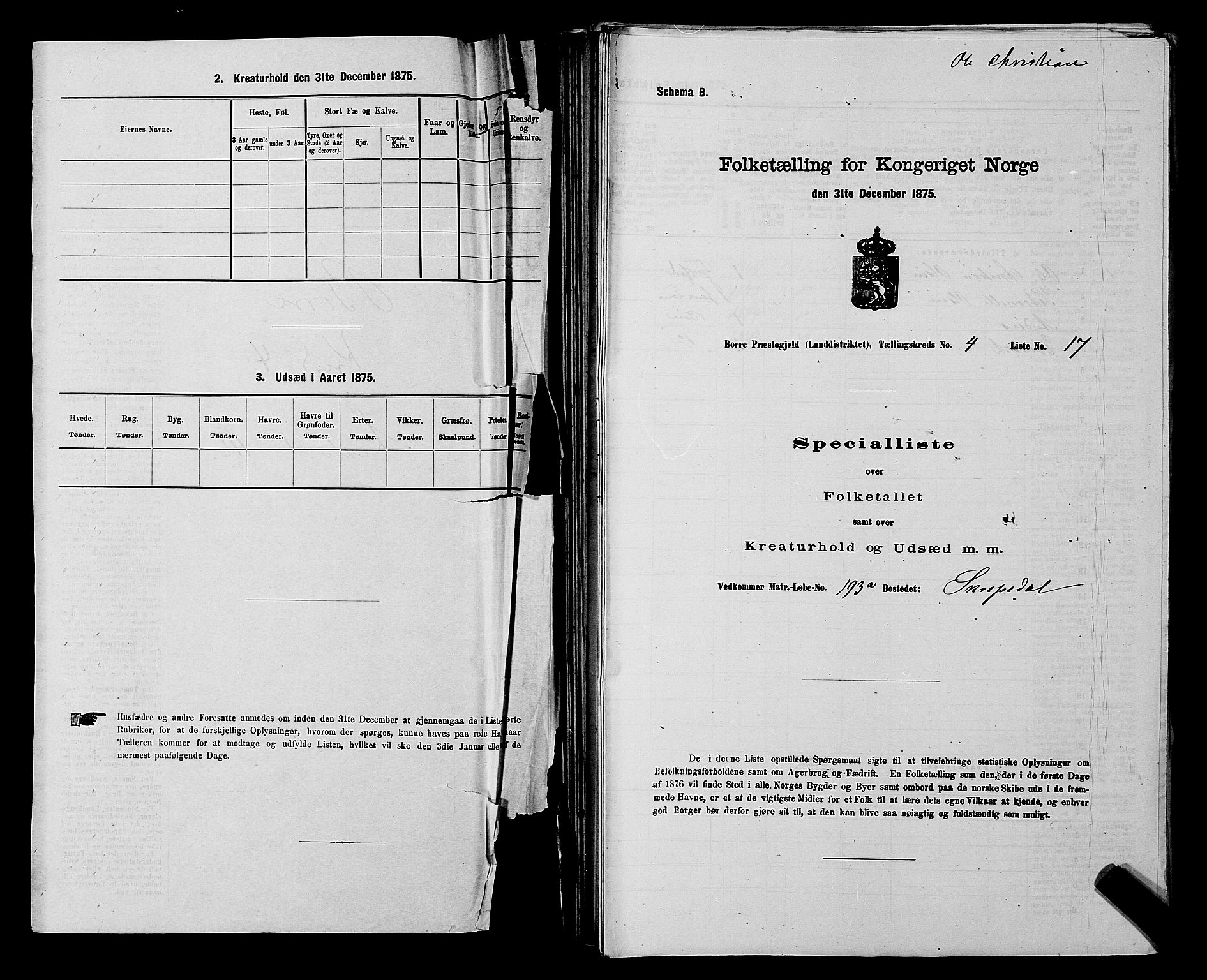 SAKO, 1875 census for 0717L Borre/Borre og Nykirke, 1875, p. 757