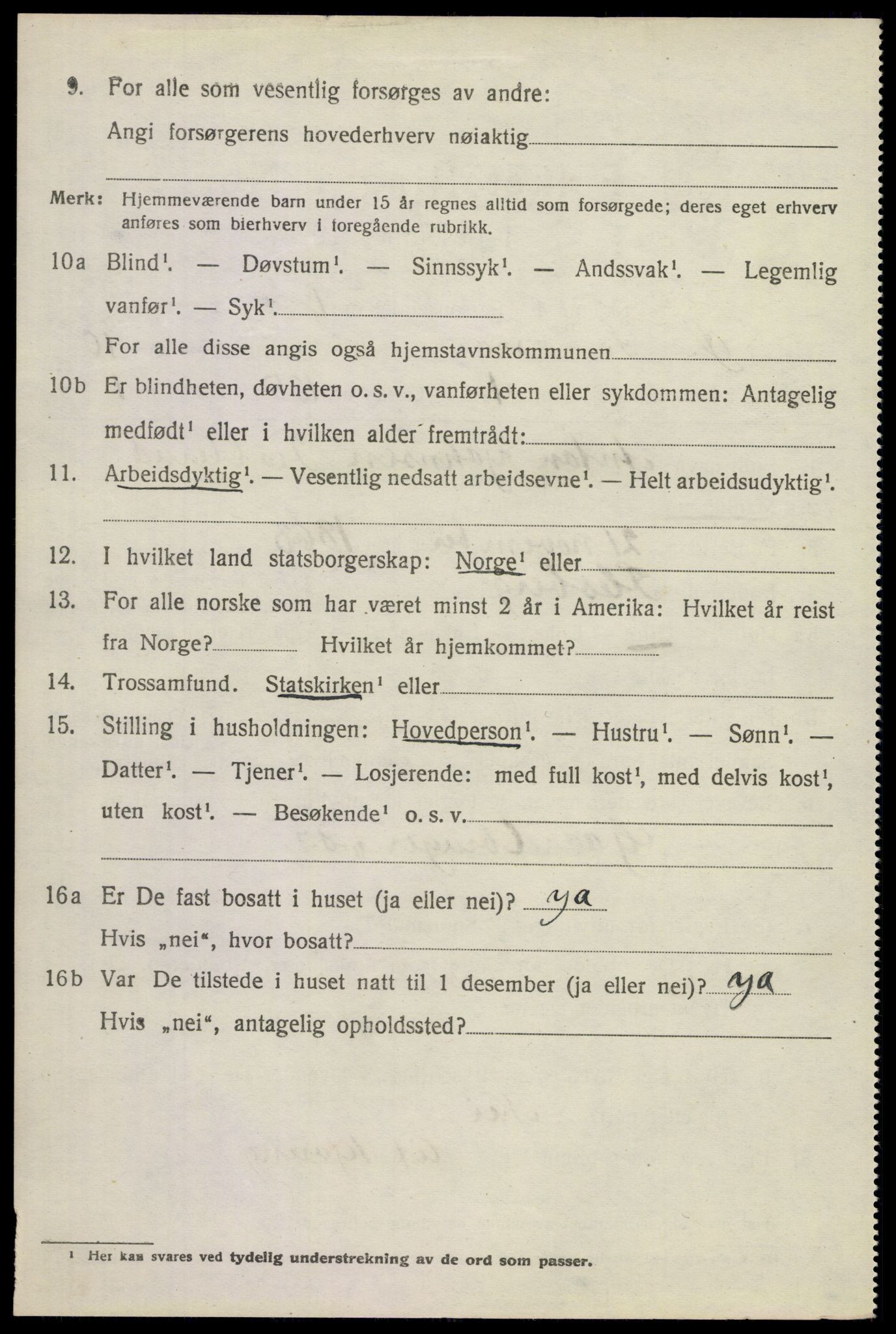 SAKO, 1920 census for Øvre Sandsvær, 1920, p. 5581