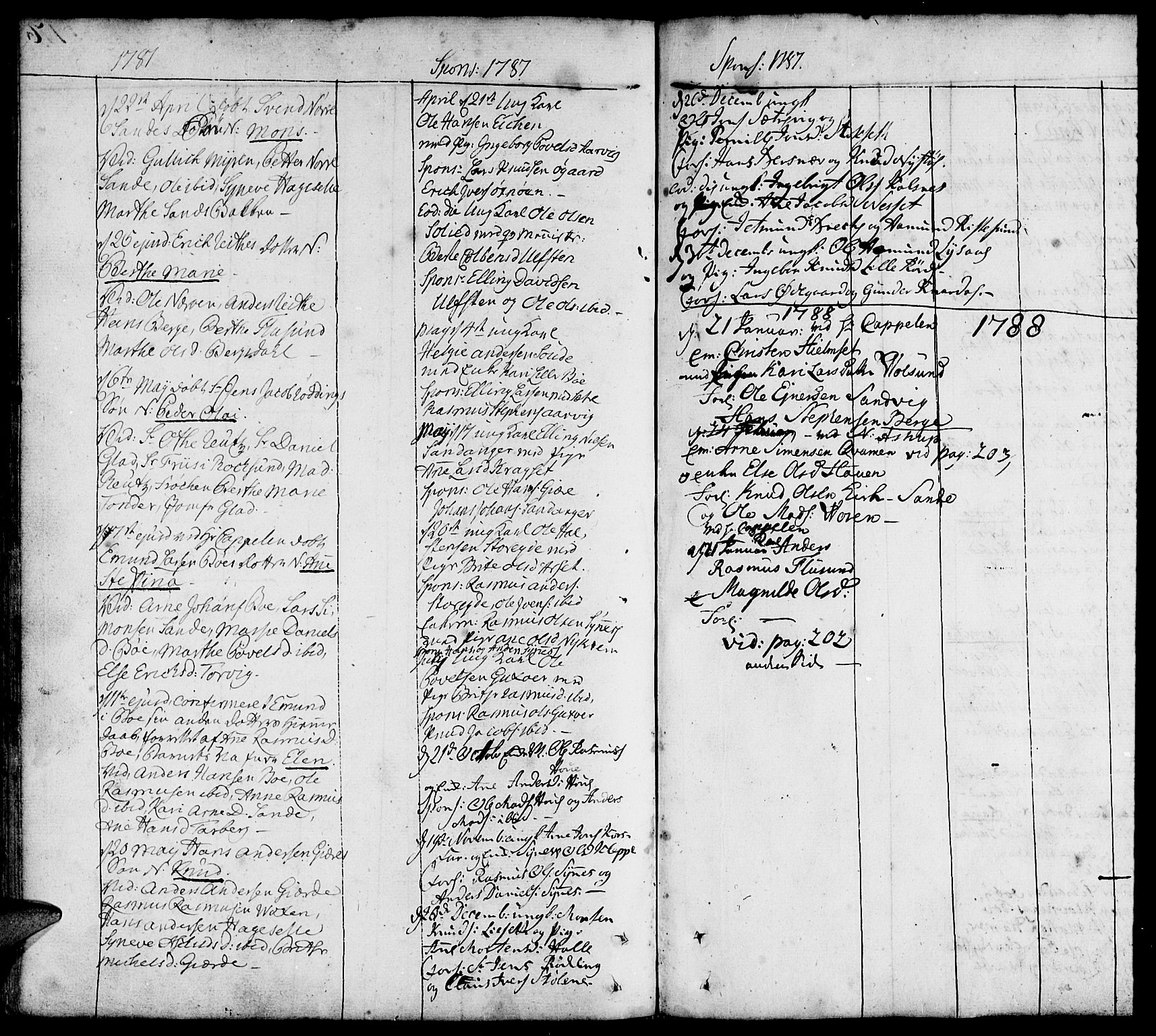 Ministerialprotokoller, klokkerbøker og fødselsregistre - Møre og Romsdal, SAT/A-1454/507/L0067: Parish register (official) no. 507A02, 1767-1788, p. 181