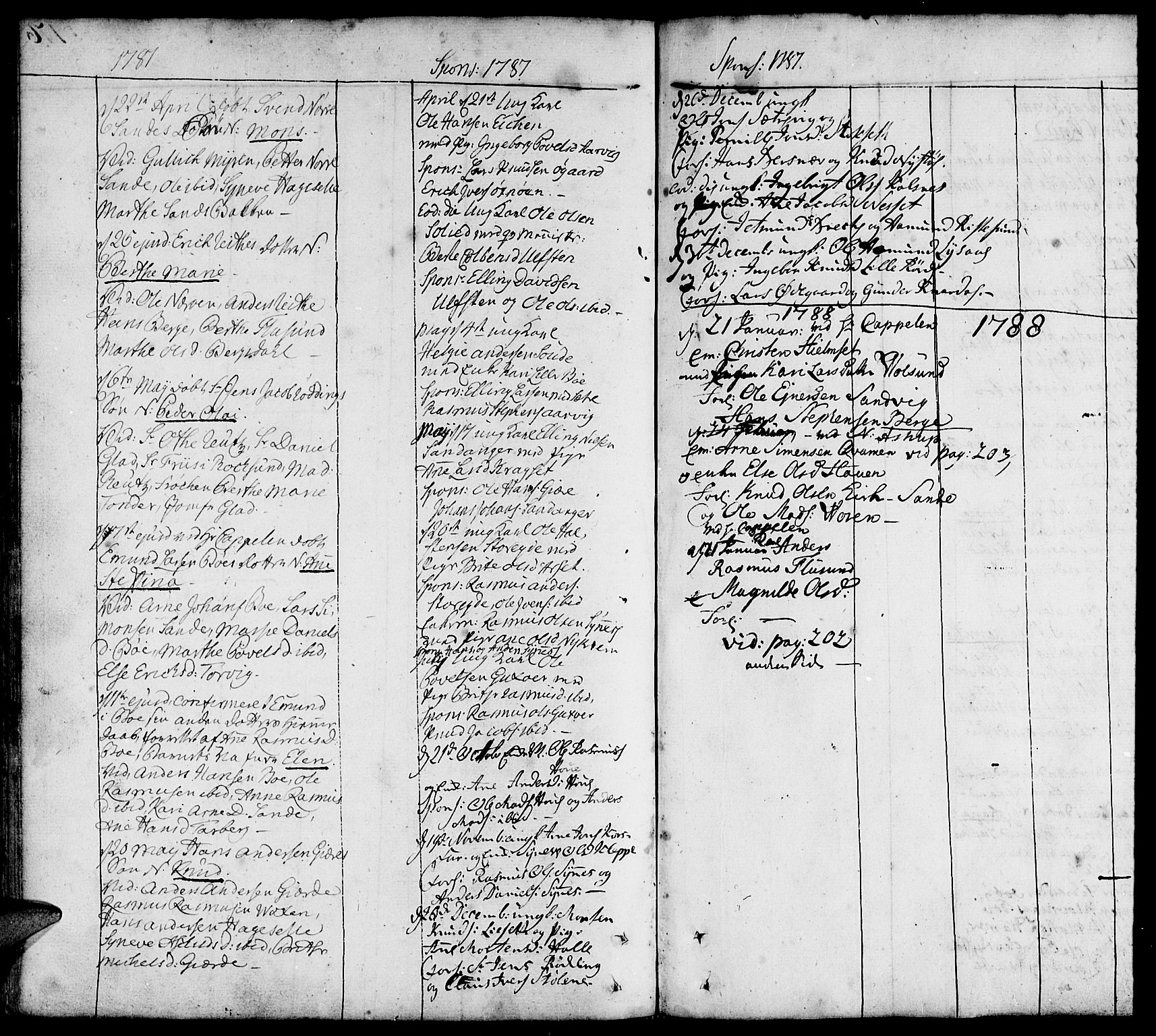 Ministerialprotokoller, klokkerbøker og fødselsregistre - Møre og Romsdal, AV/SAT-A-1454/507/L0067: Parish register (official) no. 507A02, 1767-1788, p. 181