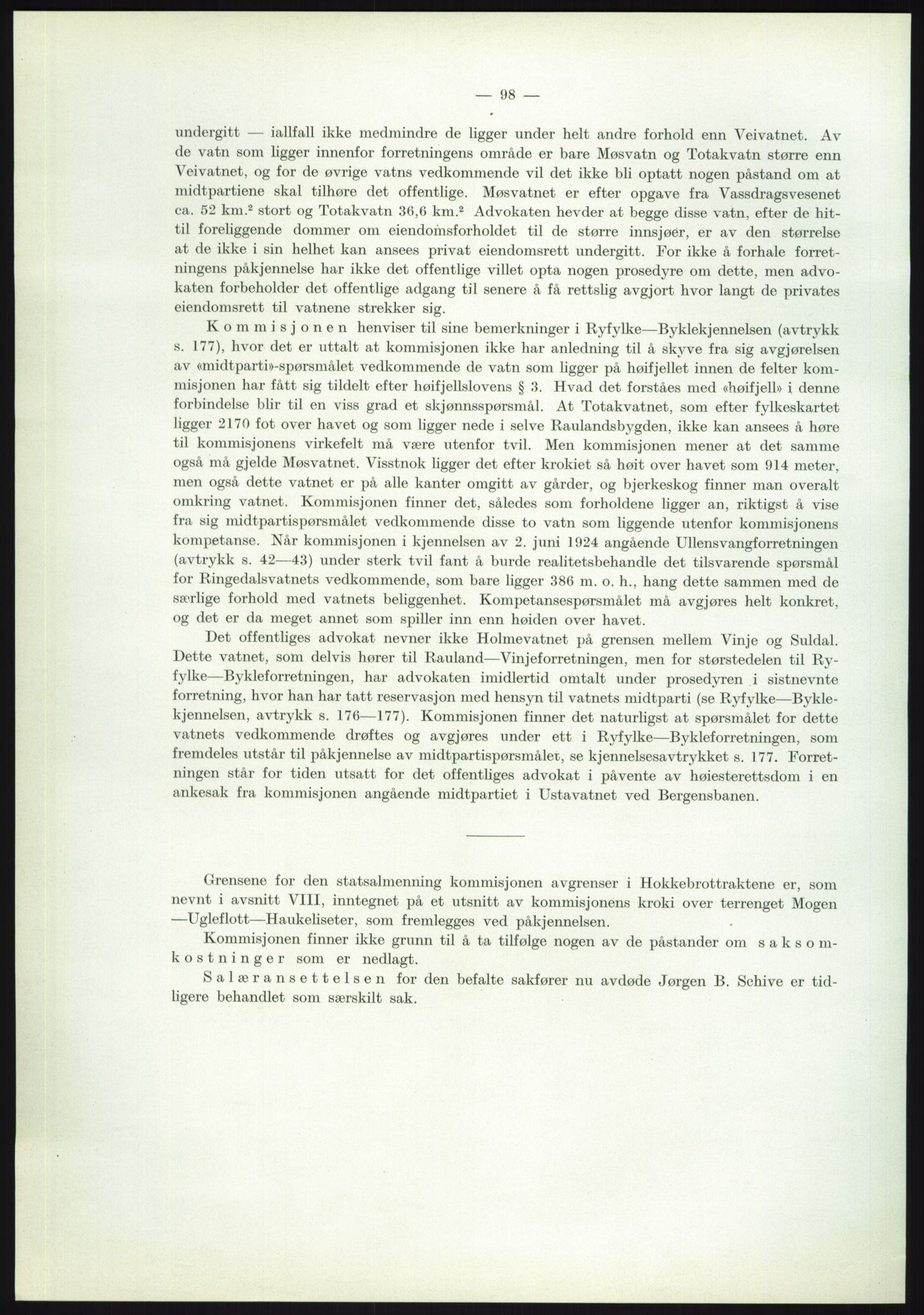 Høyfjellskommisjonen, AV/RA-S-1546/X/Xa/L0001: Nr. 1-33, 1909-1953, p. 1867