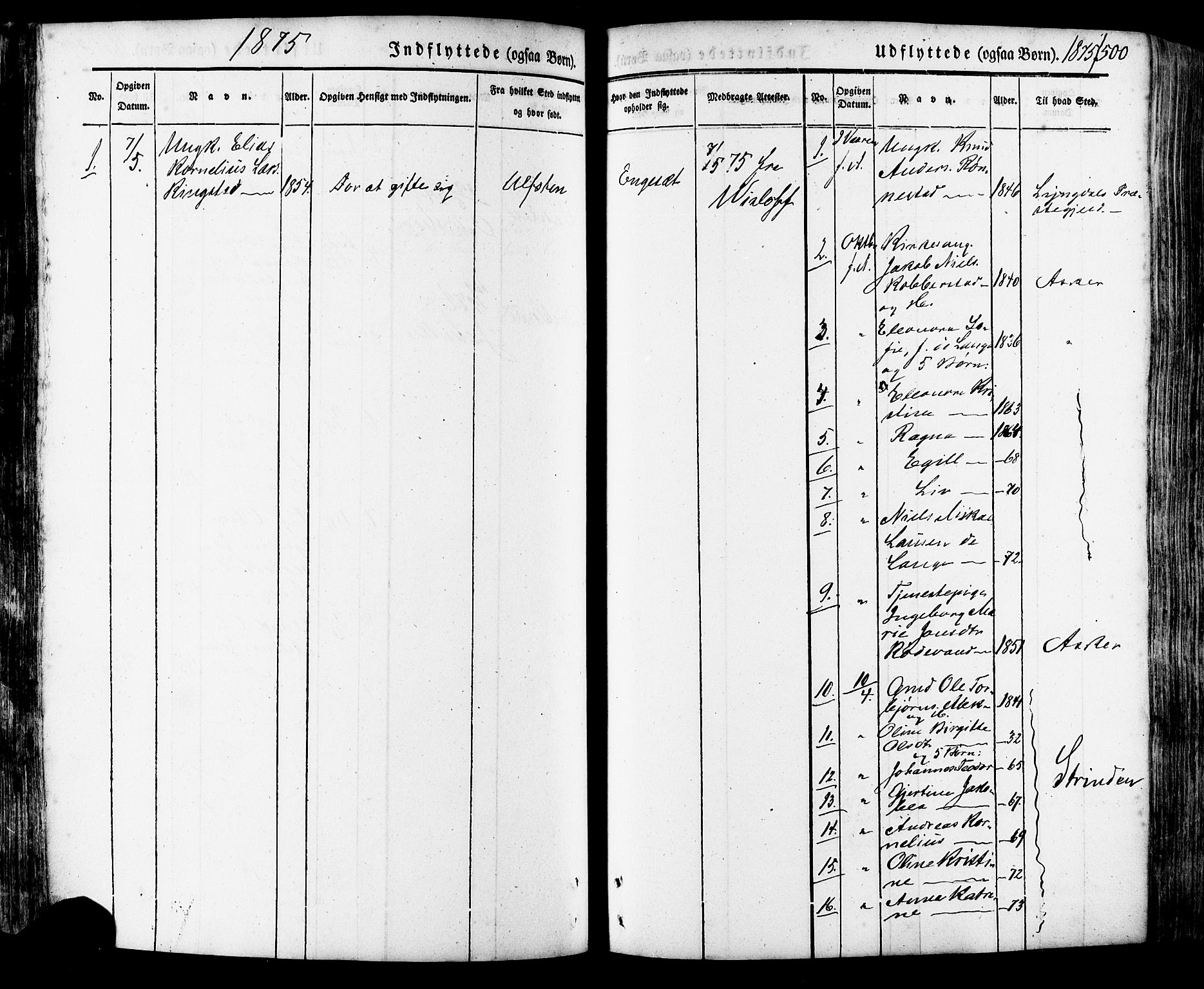 Ministerialprotokoller, klokkerbøker og fødselsregistre - Møre og Romsdal, SAT/A-1454/511/L0140: Parish register (official) no. 511A07, 1851-1878, p. 500