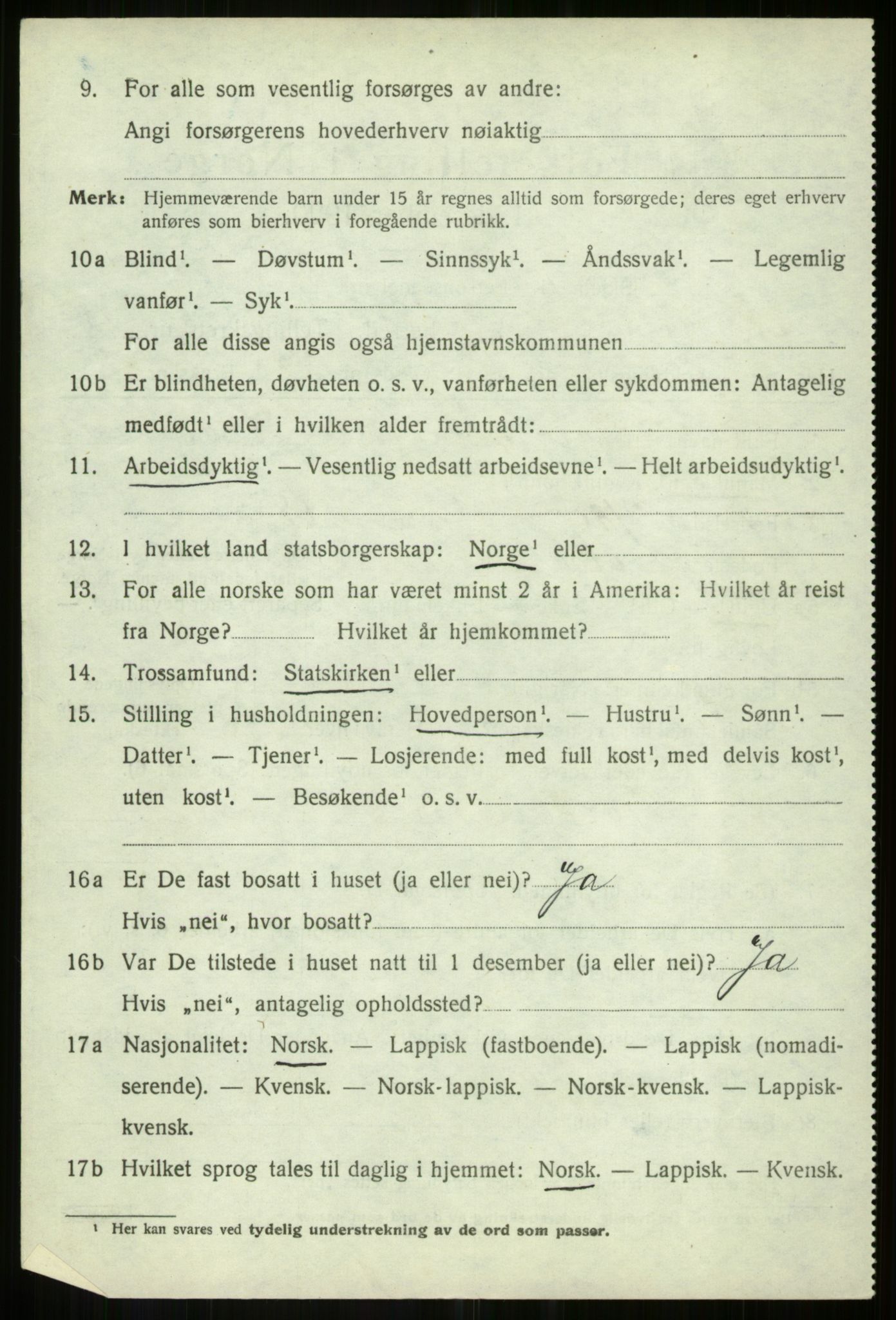 SATØ, 1920 census for Målselv, 1920, p. 6430