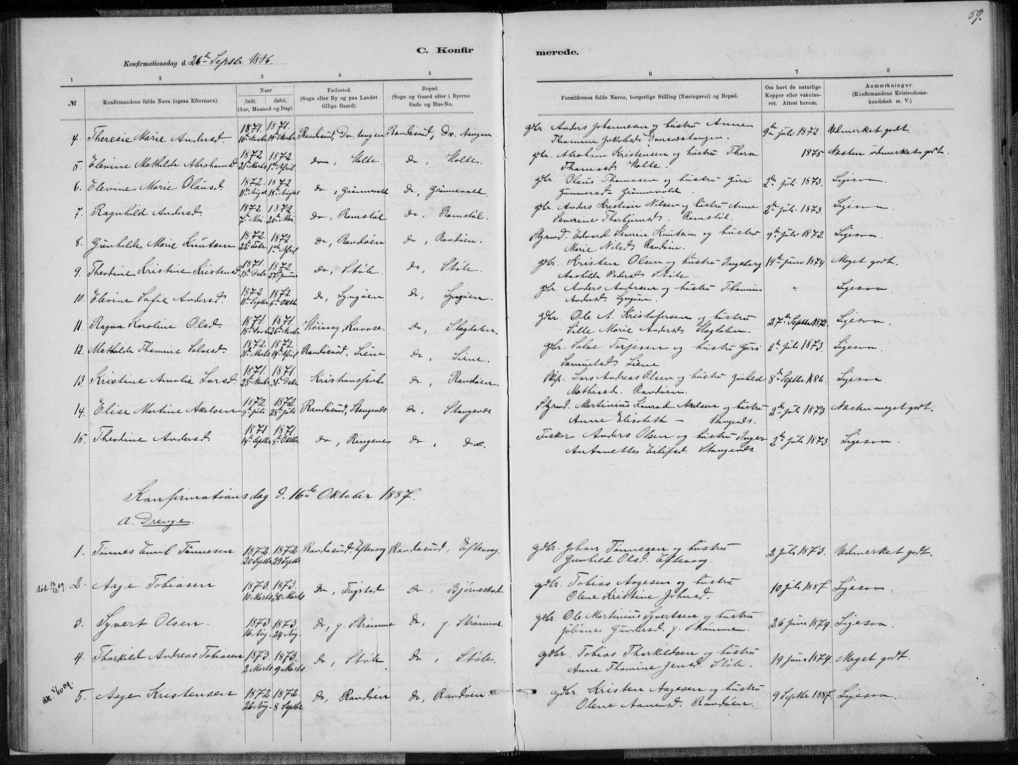 Oddernes sokneprestkontor, AV/SAK-1111-0033/F/Fa/Fab/L0002: Parish register (official) no. A 2, 1884-1903, p. 59