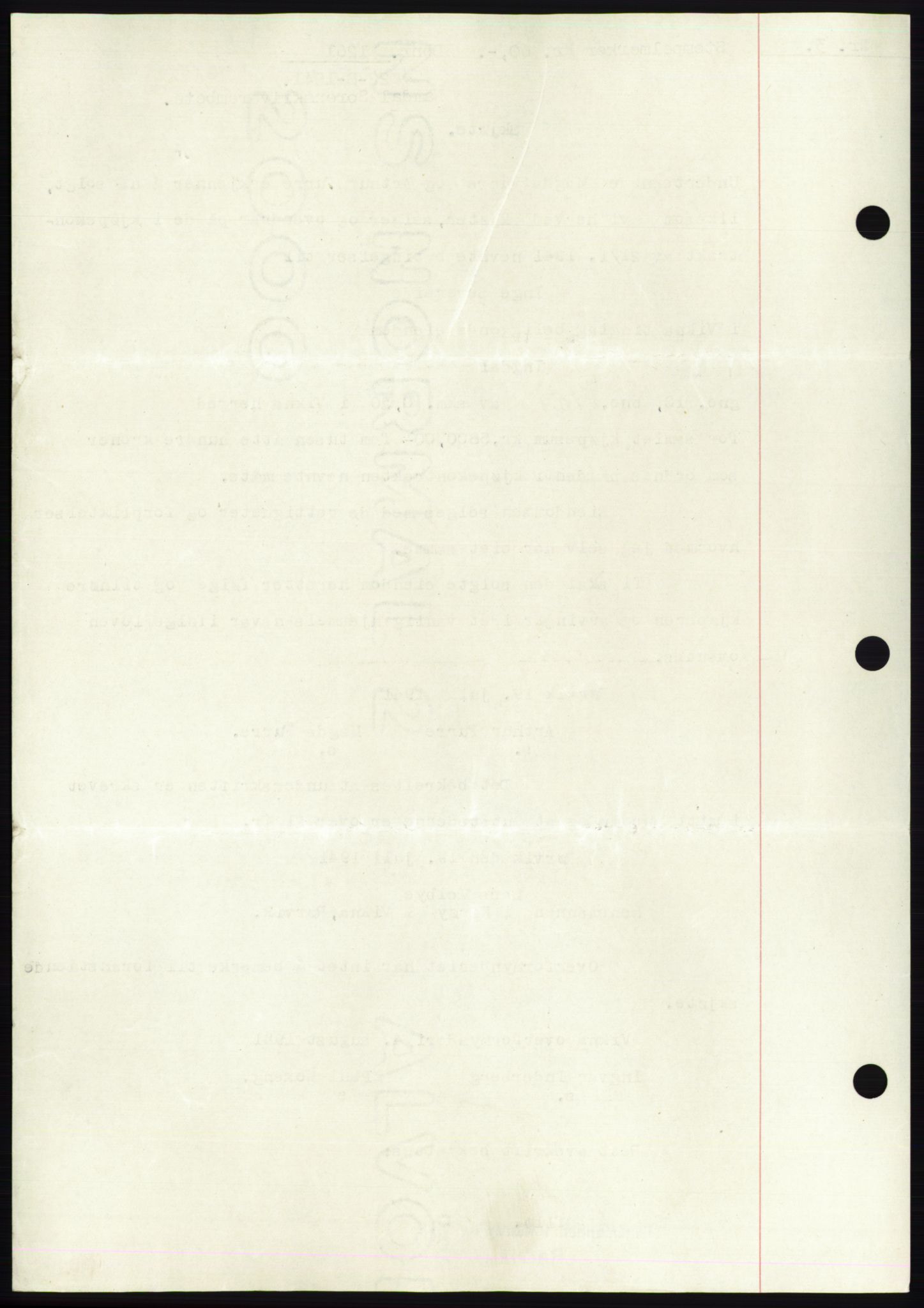 Namdal sorenskriveri, SAT/A-4133/1/2/2C: Mortgage book no. -, 1940-1941, Deed date: 22.08.1941
