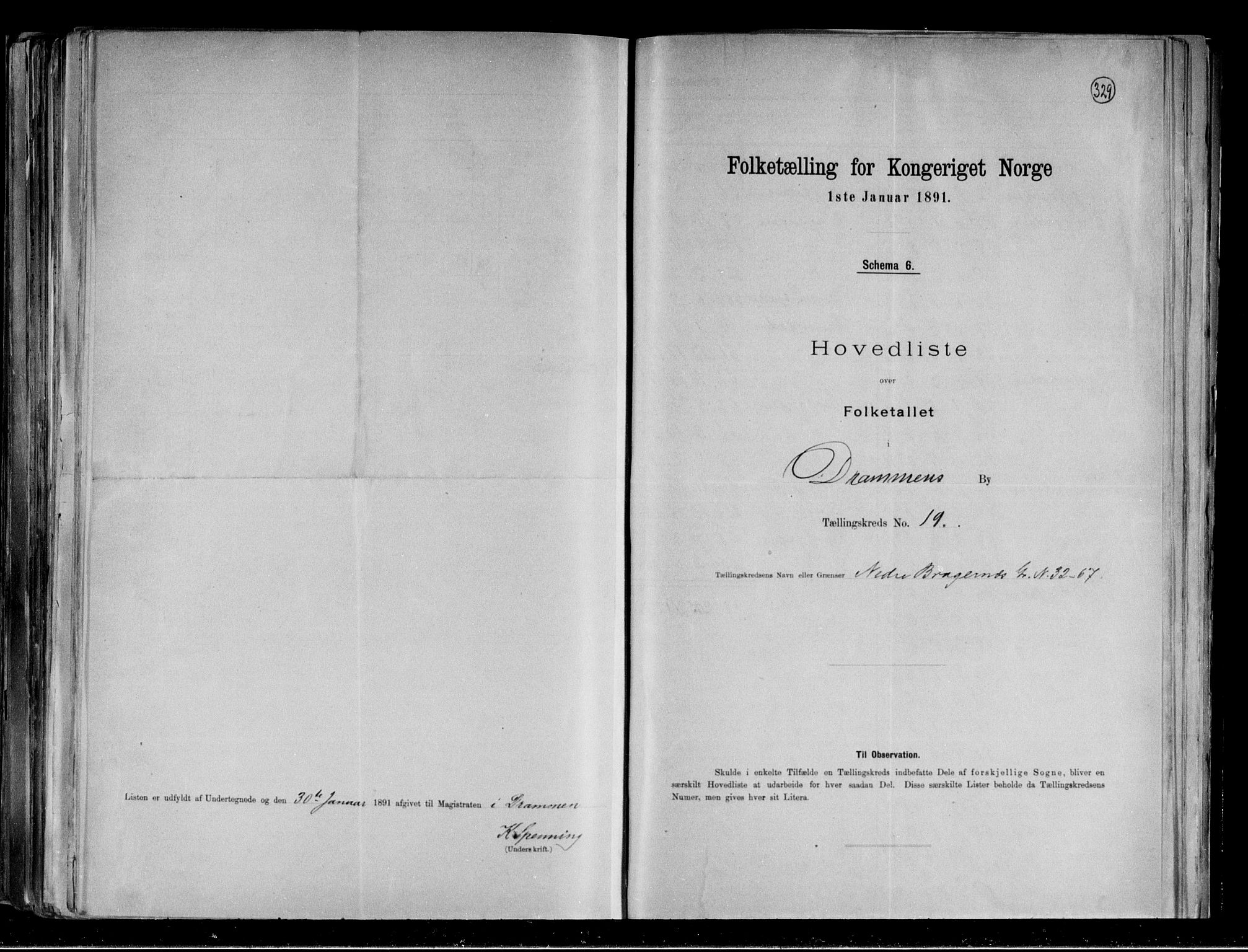 RA, 1891 census for 0602 Drammen, 1891, p. 44