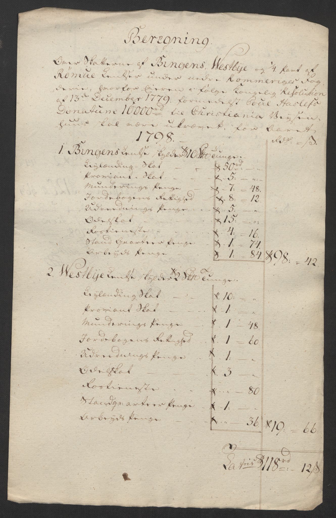 Rentekammeret inntil 1814, Reviderte regnskaper, Fogderegnskap, AV/RA-EA-4092/R11/L0674: Fogderegnskap Nedre Romerike, 1798, p. 452