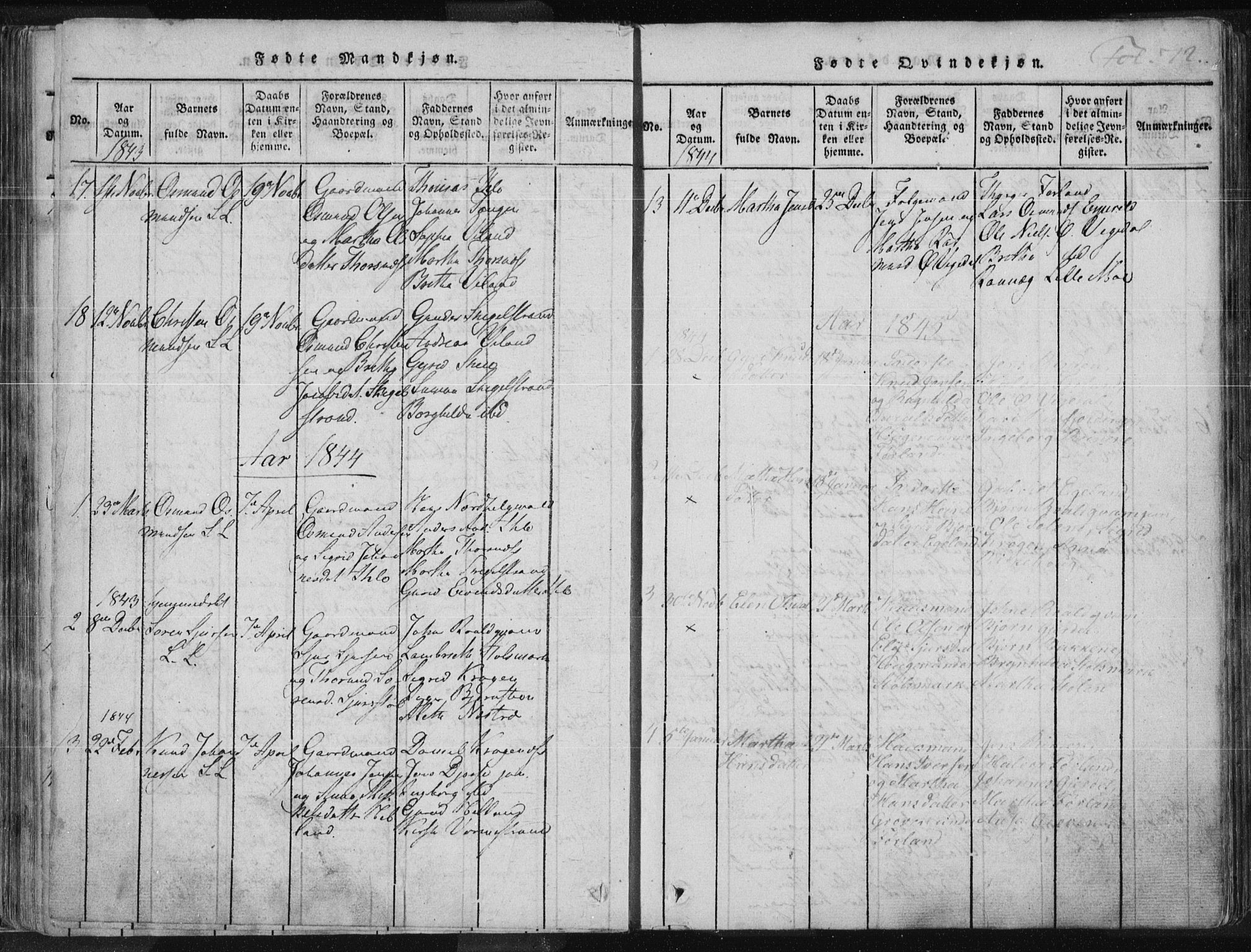 Vikedal sokneprestkontor, AV/SAST-A-101840/01/IV: Parish register (official) no. A 3, 1817-1850, p. 72