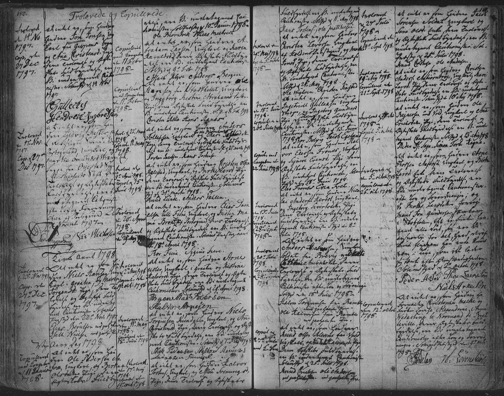 Solum kirkebøker, SAKO/A-306/F/Fa/L0003: Parish register (official) no. I 3, 1761-1814, p. 180-181