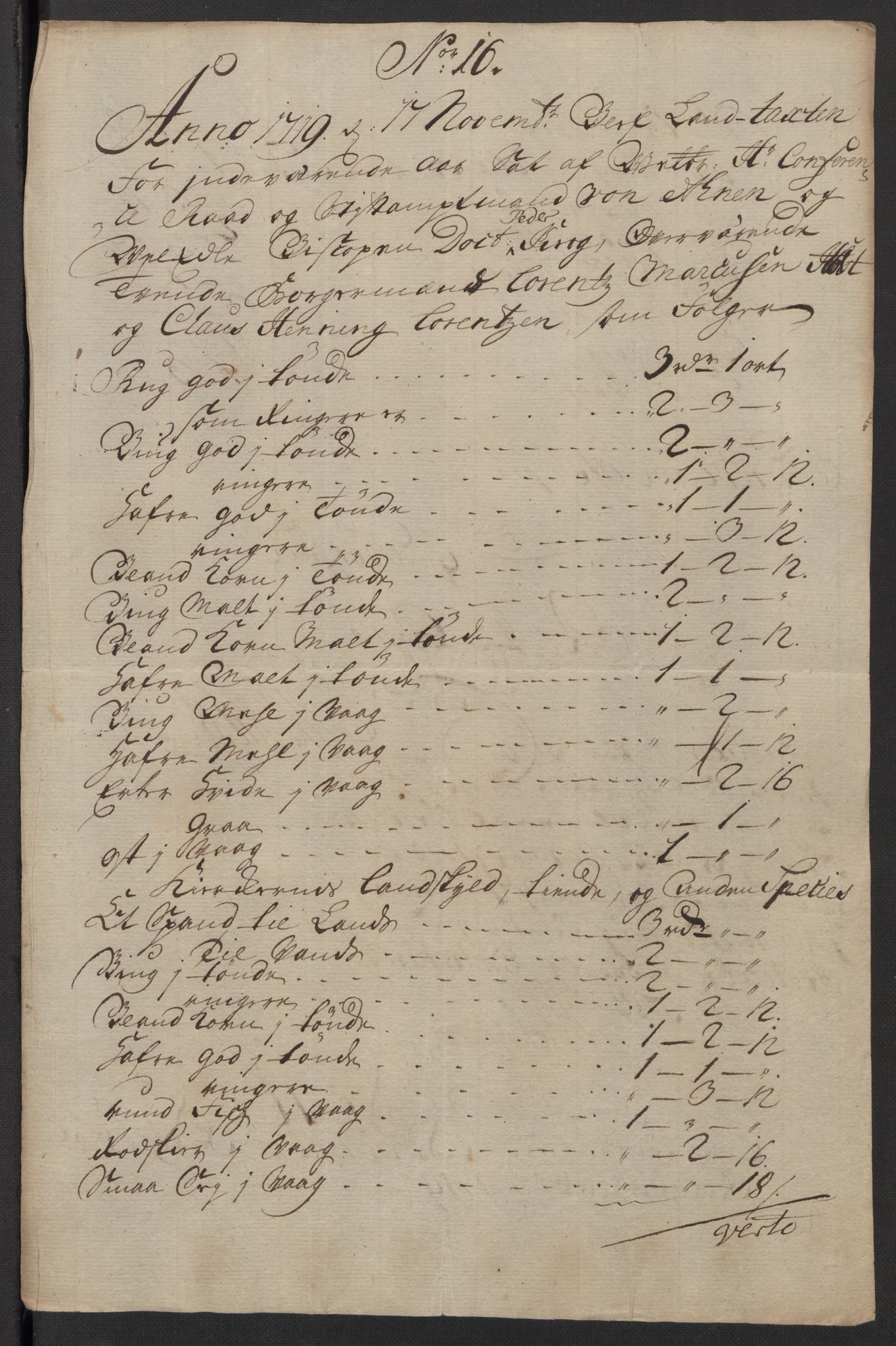 Rentekammeret inntil 1814, Reviderte regnskaper, Fogderegnskap, RA/EA-4092/R56/L3752: Fogderegnskap Nordmøre, 1719, p. 169