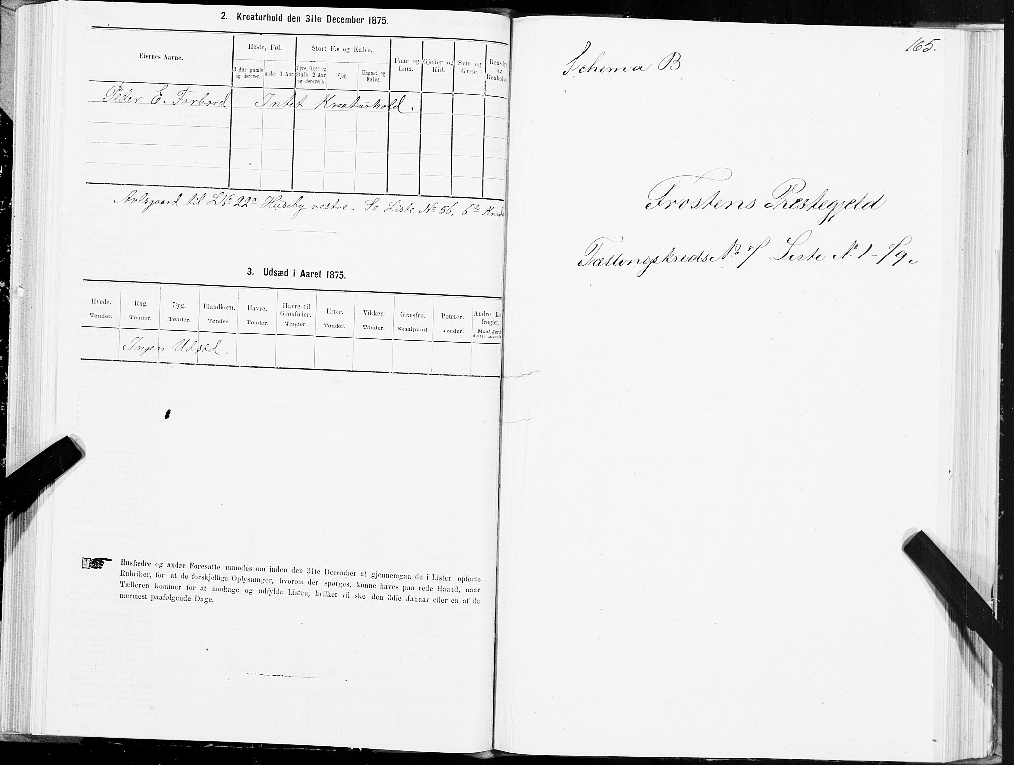 SAT, 1875 census for 1717P Frosta, 1875, p. 5165