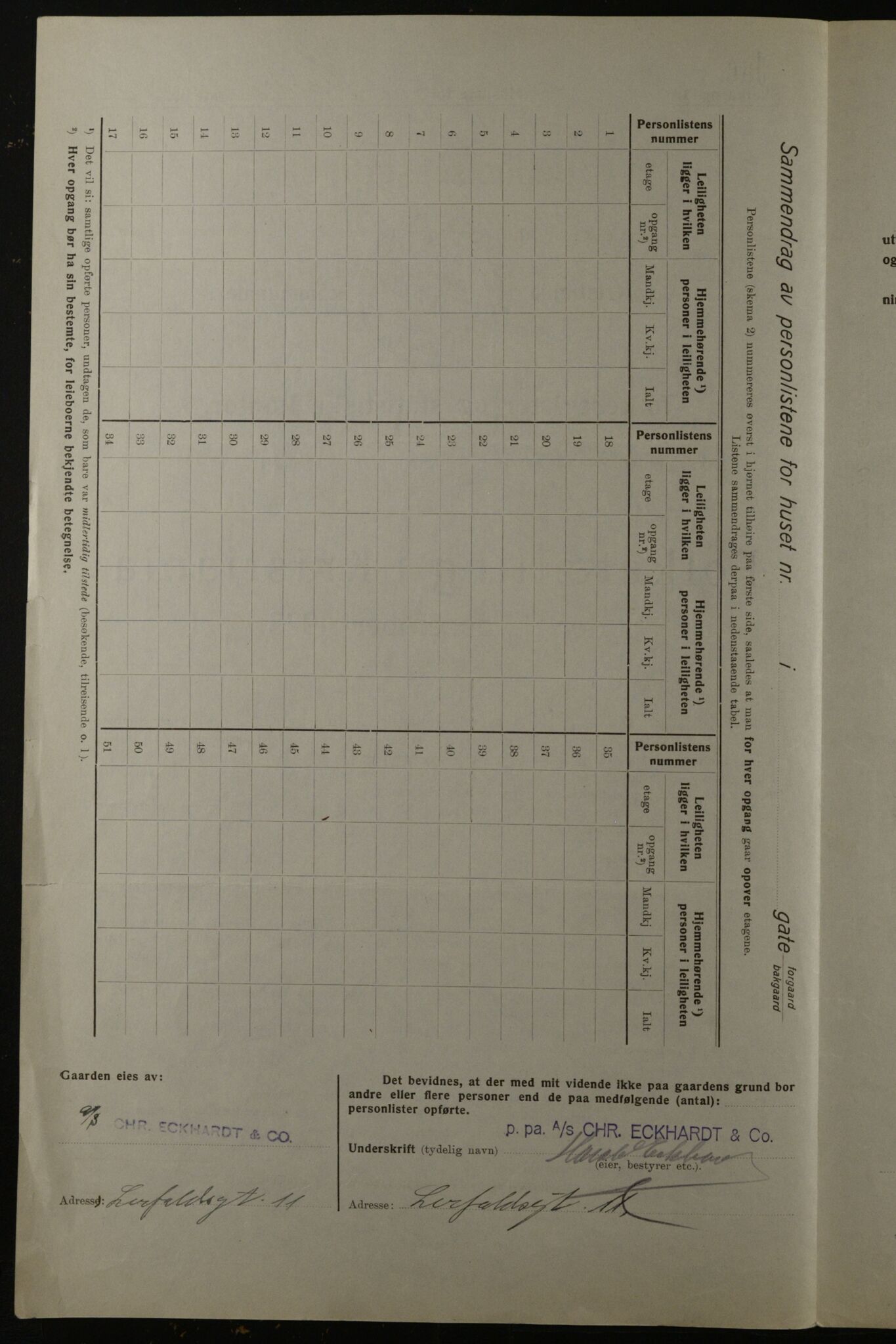 OBA, Municipal Census 1923 for Kristiania, 1923, p. 117829