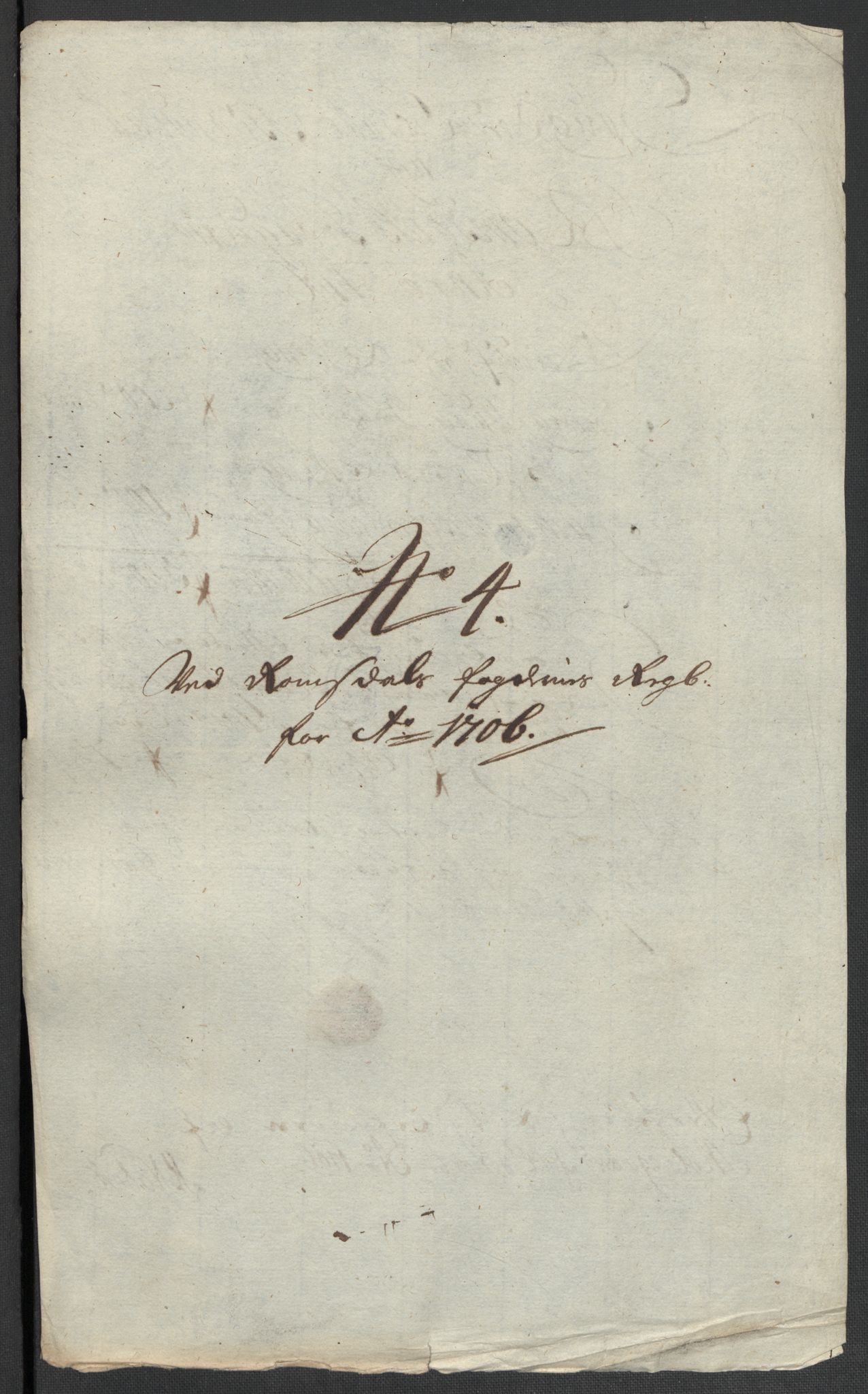 Rentekammeret inntil 1814, Reviderte regnskaper, Fogderegnskap, AV/RA-EA-4092/R55/L3657: Fogderegnskap Romsdal, 1706, p. 83