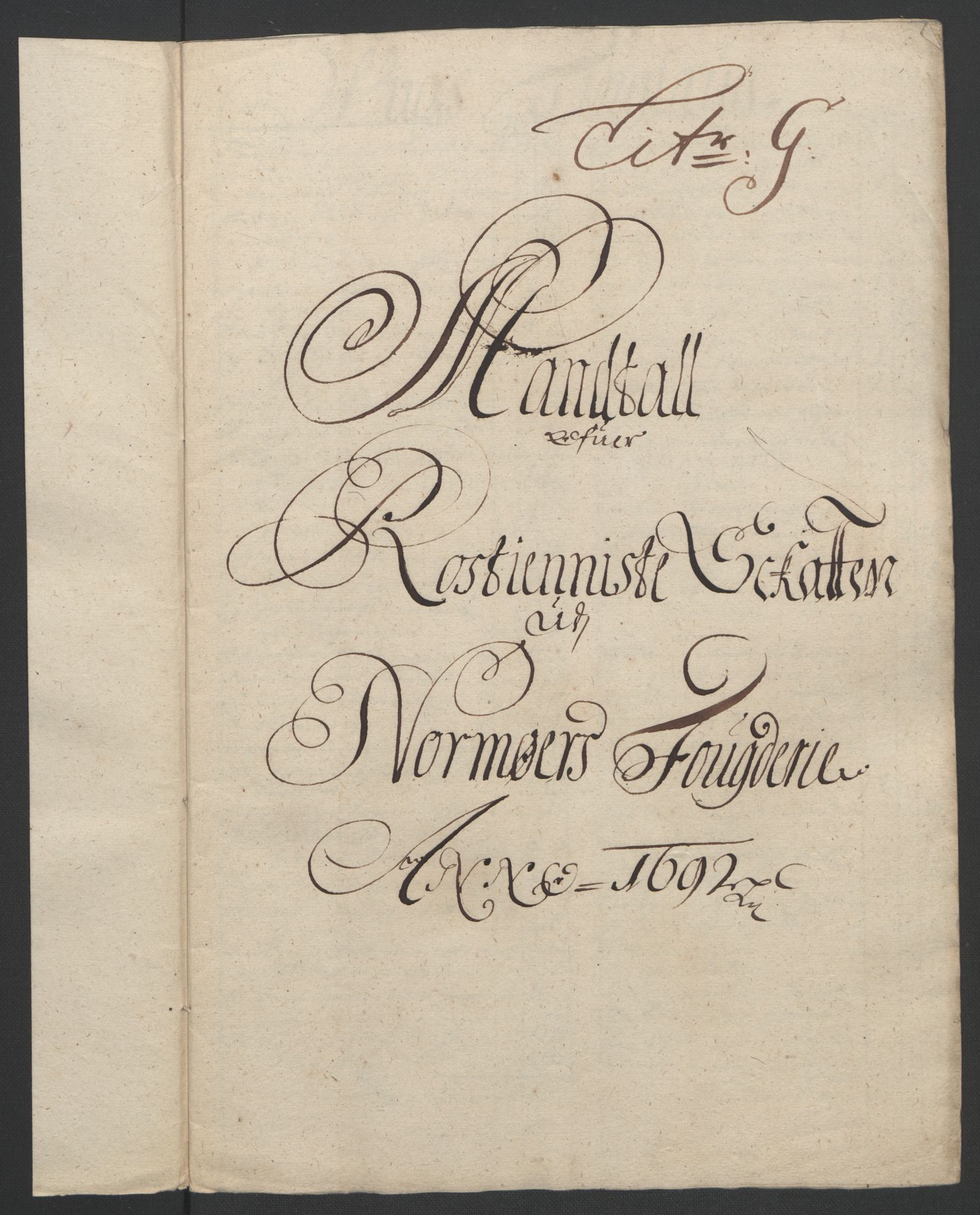 Rentekammeret inntil 1814, Reviderte regnskaper, Fogderegnskap, RA/EA-4092/R56/L3735: Fogderegnskap Nordmøre, 1692-1693, p. 91
