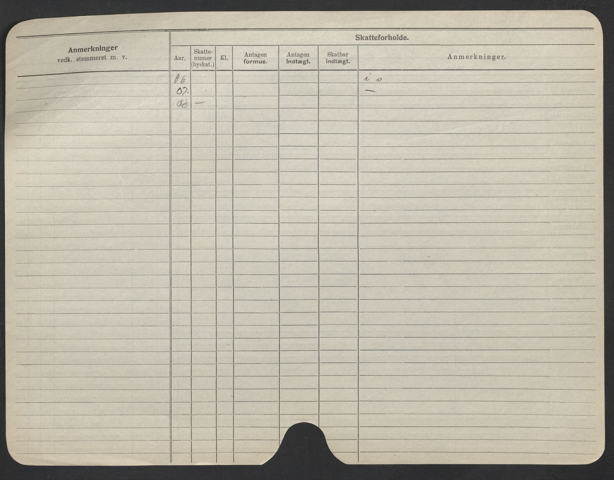 Oslo folkeregister, Registerkort, AV/SAO-A-11715/F/Fa/Fac/L0020: Kvinner, 1906-1914, p. 349b