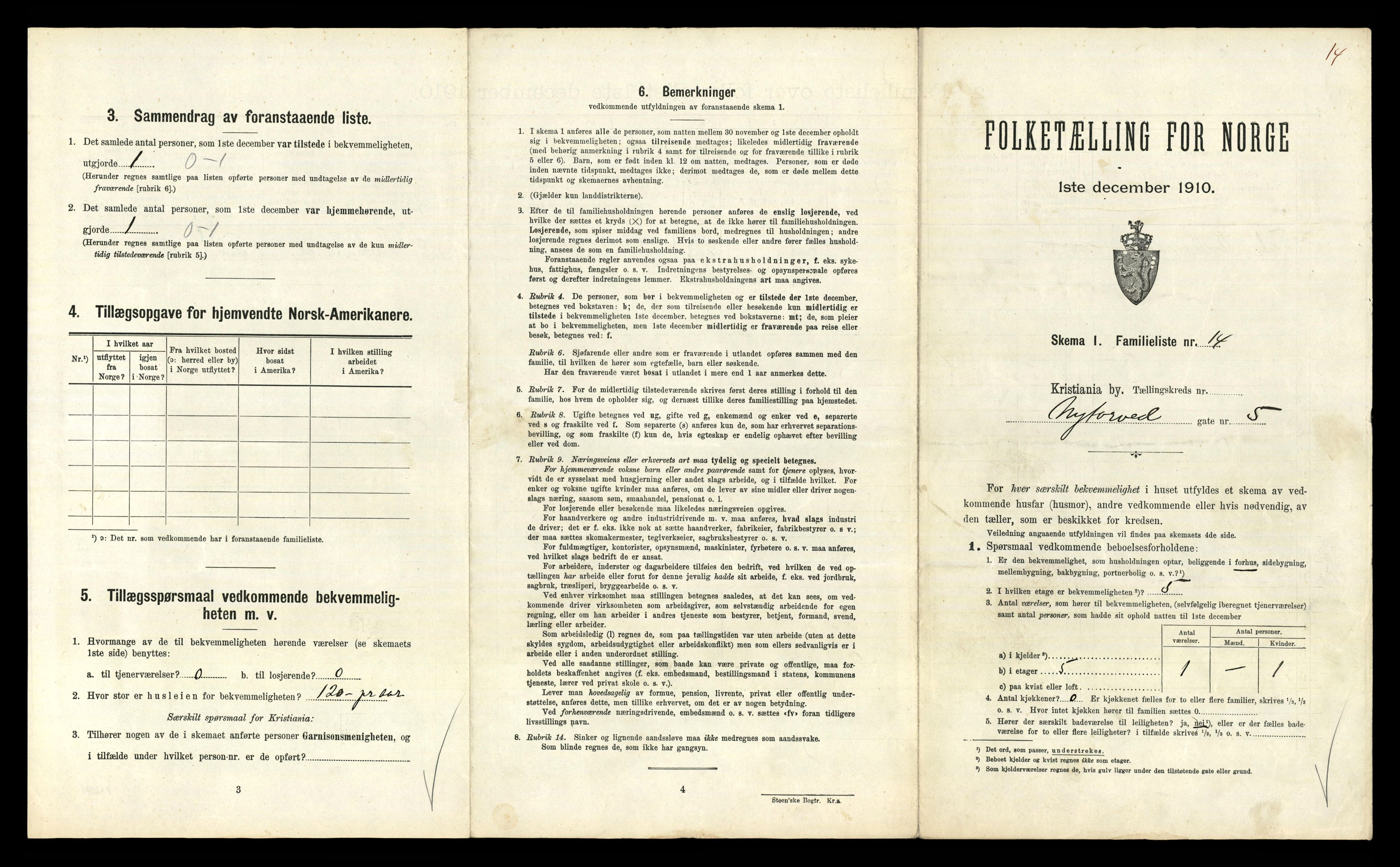 RA, 1910 census for Kristiania, 1910, p. 72239