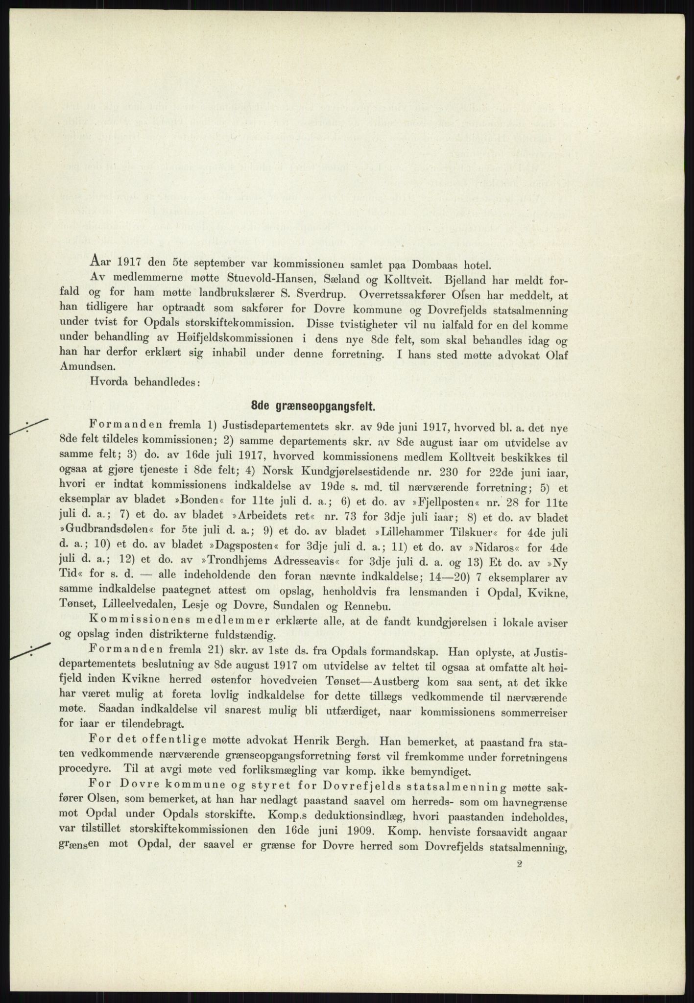 Høyfjellskommisjonen, AV/RA-S-1546/X/Xa/L0001: Nr. 1-33, 1909-1953, p. 3329