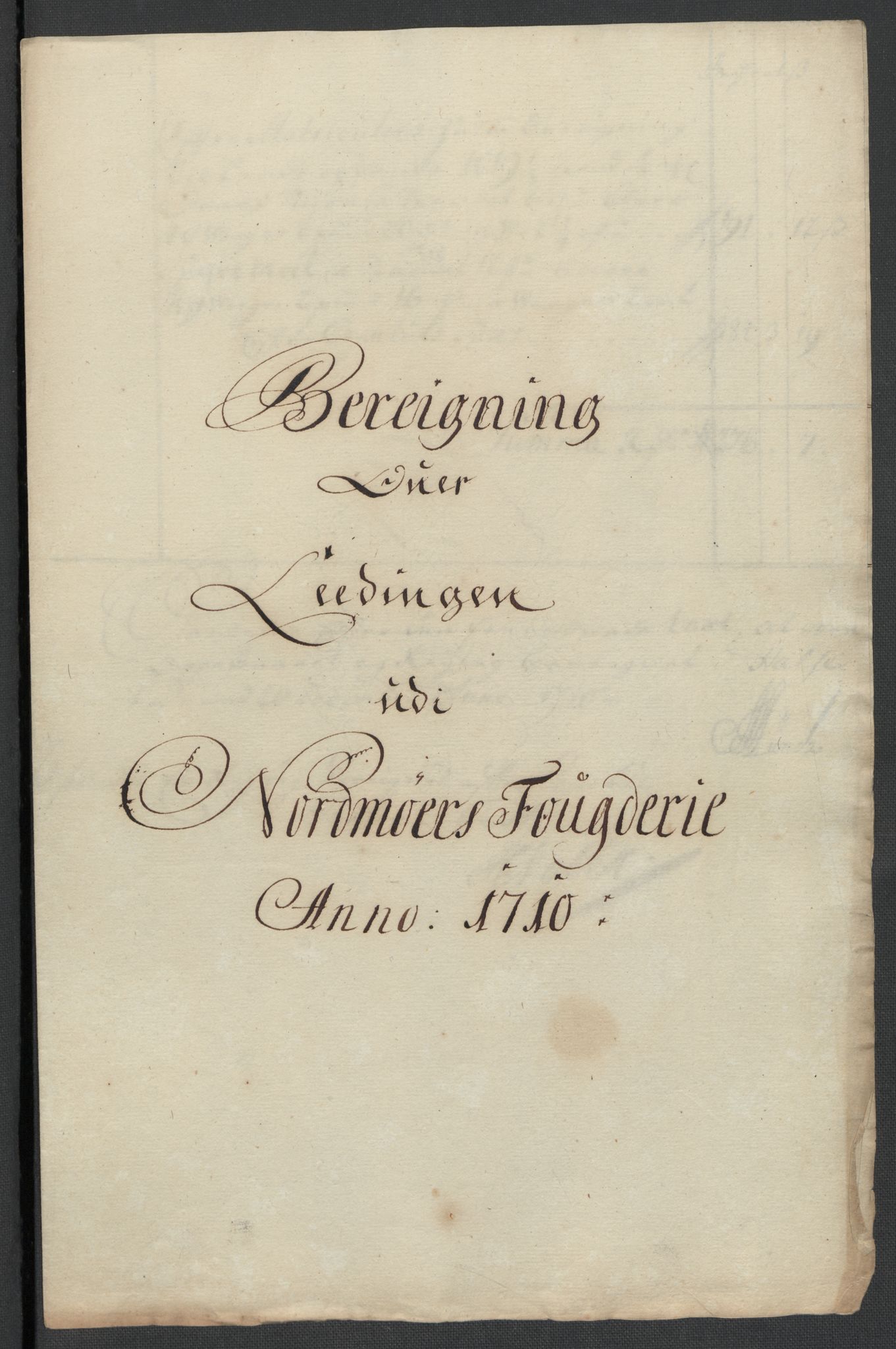 Rentekammeret inntil 1814, Reviderte regnskaper, Fogderegnskap, RA/EA-4092/R56/L3744: Fogderegnskap Nordmøre, 1709-1710, p. 281