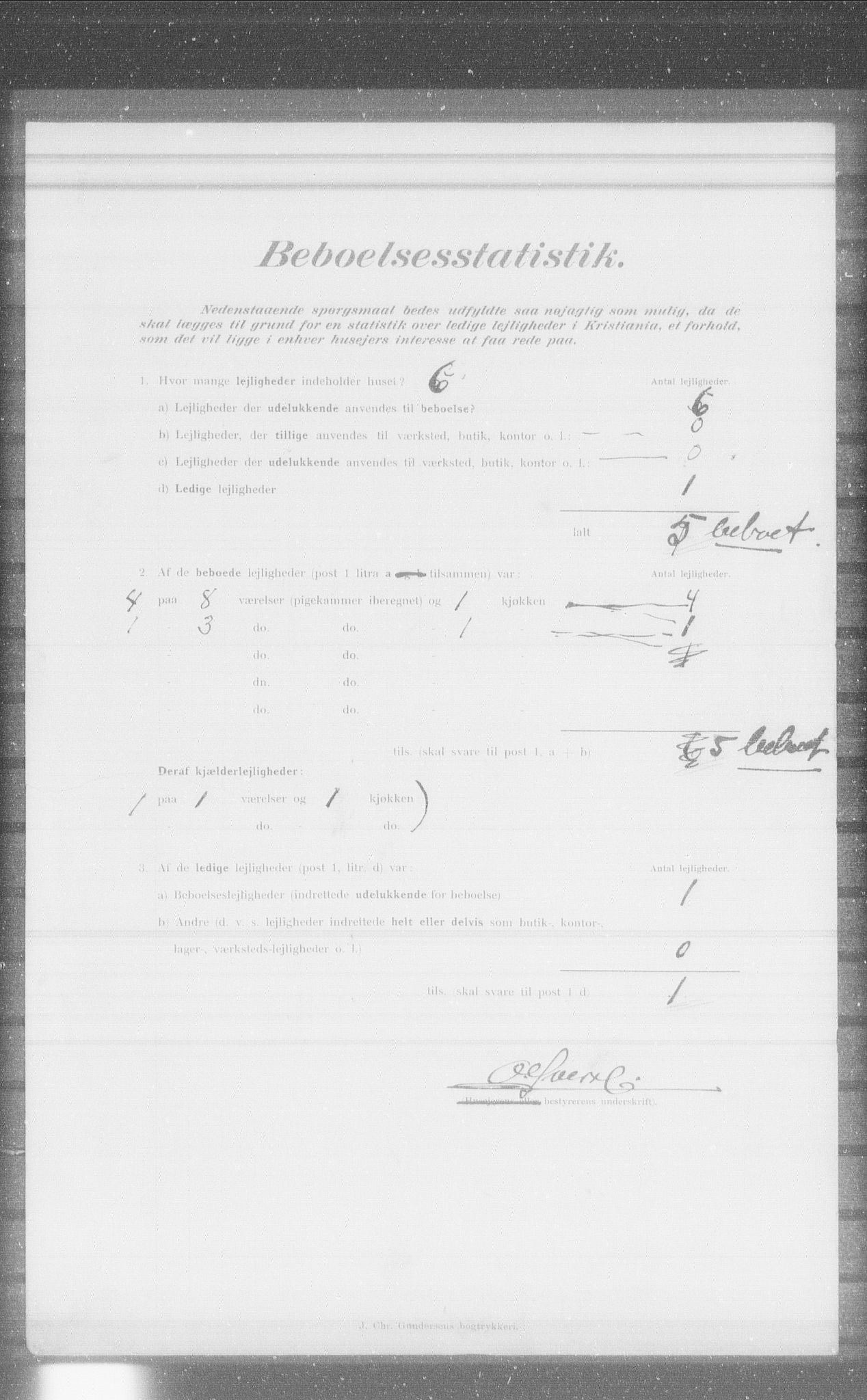 OBA, Municipal Census 1902 for Kristiania, 1902, p. 20397