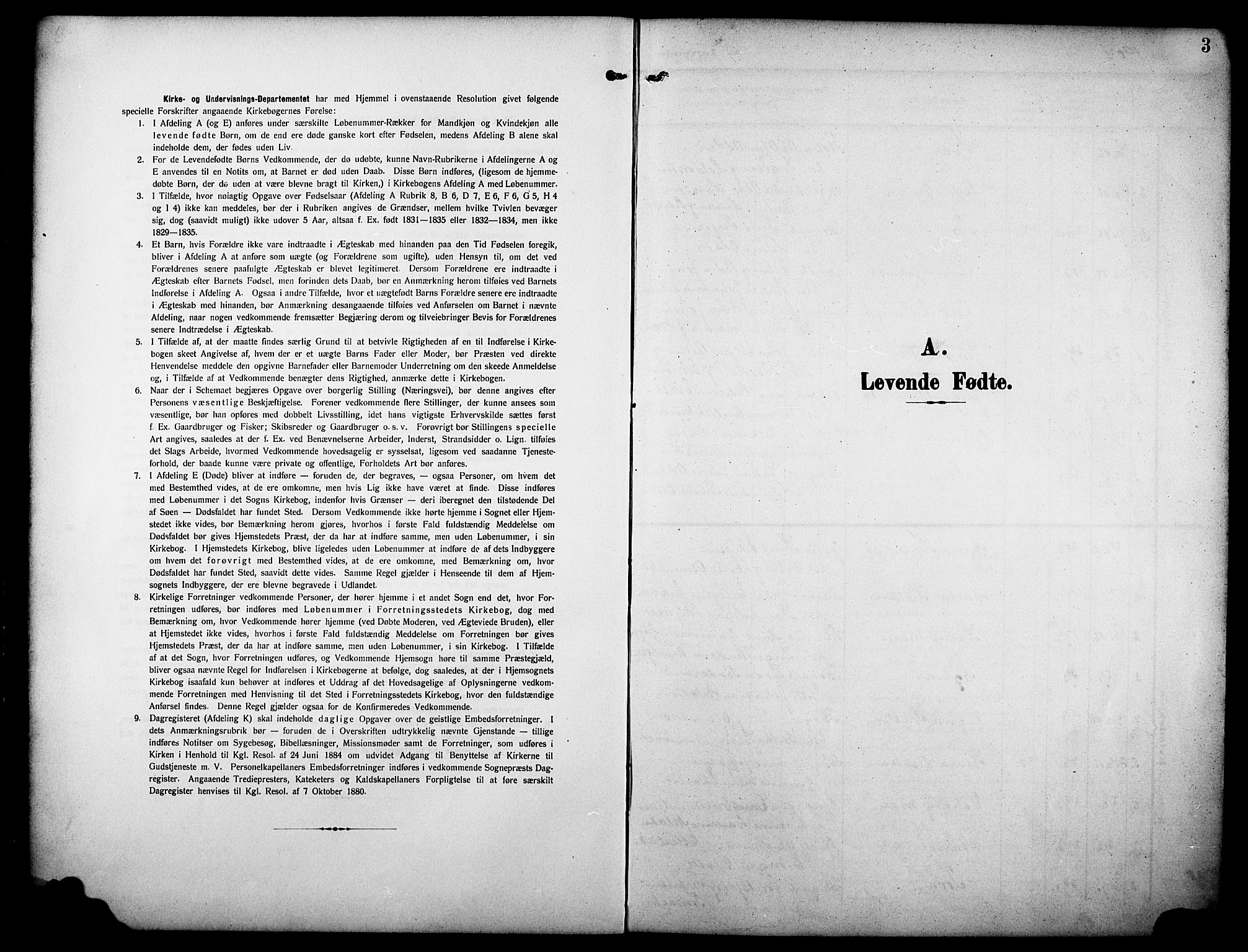 Drangedal kirkebøker, SAKO/A-258/G/Ga/L0004: Parish register (copy) no. I 4, 1901-1933, p. 3