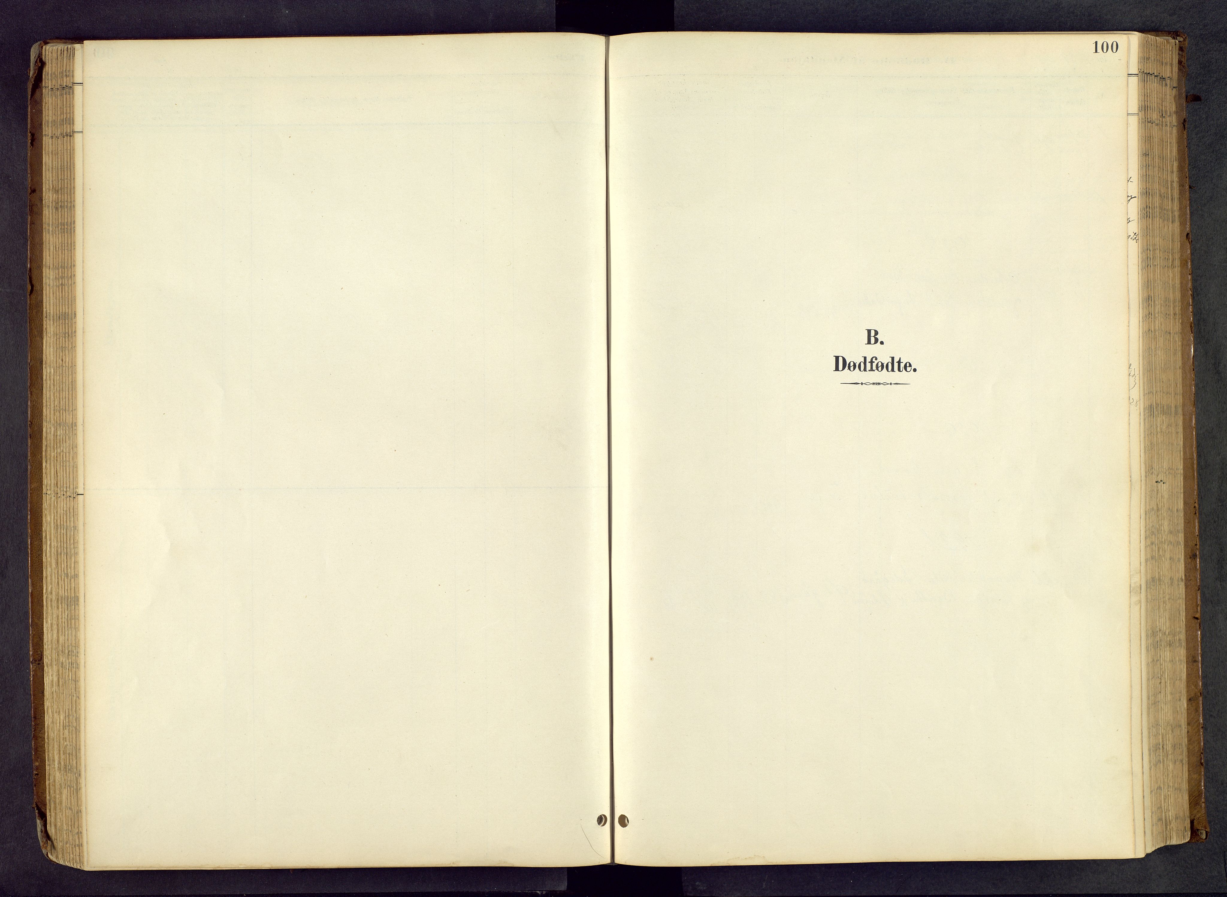Vang prestekontor, Valdres, SAH/PREST-140/H/Hb/L0005: Parish register (copy) no. 5, 1889-1945, p. 100