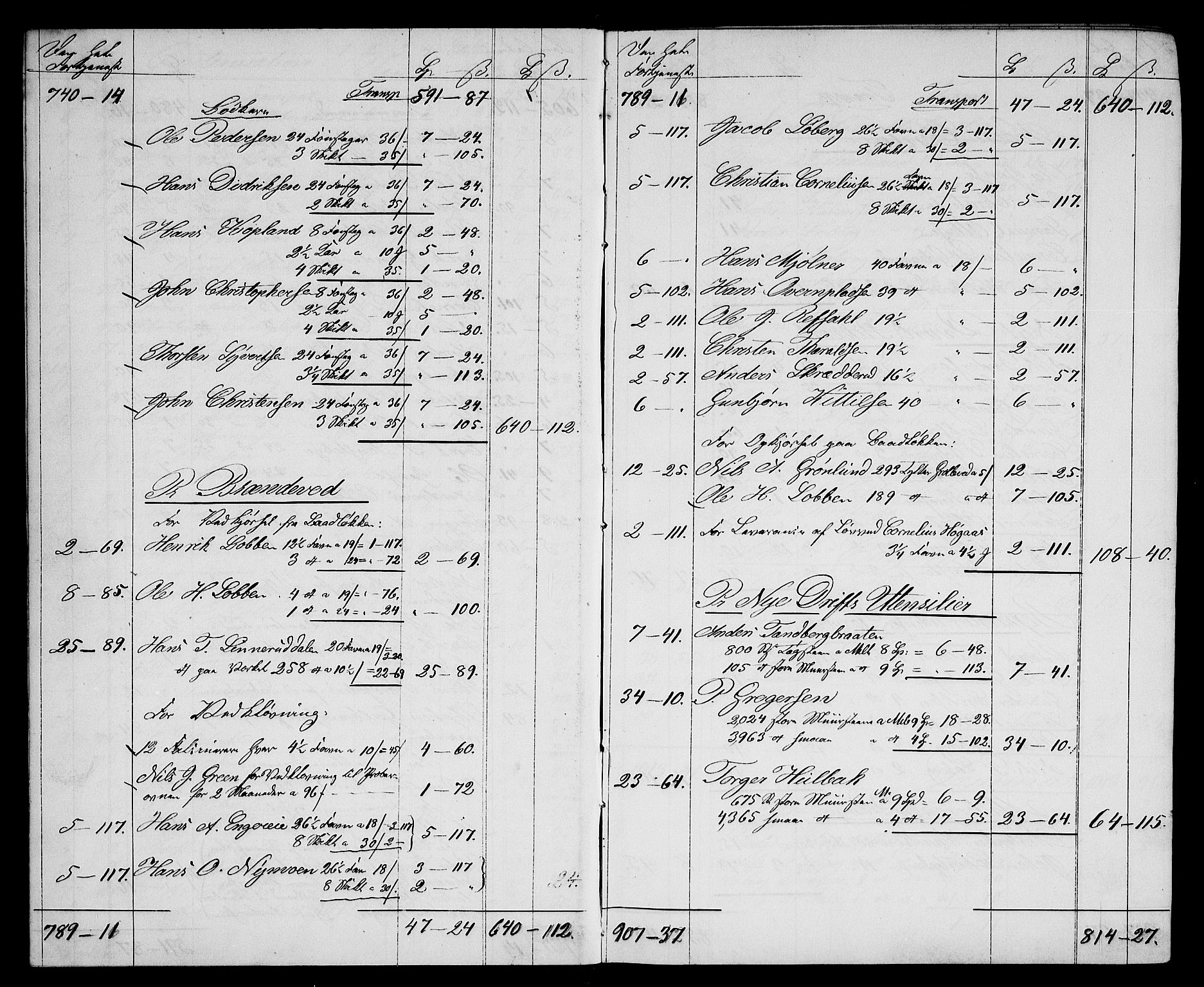 Modums Blaafarveværk, AV/RA-PA-0157/G/Gd/Gdb/L0206: Schigt-Bog ved Modums Blaafarveverk (Regning over utgiftene ved farveverket), 1847-1853, p. 5