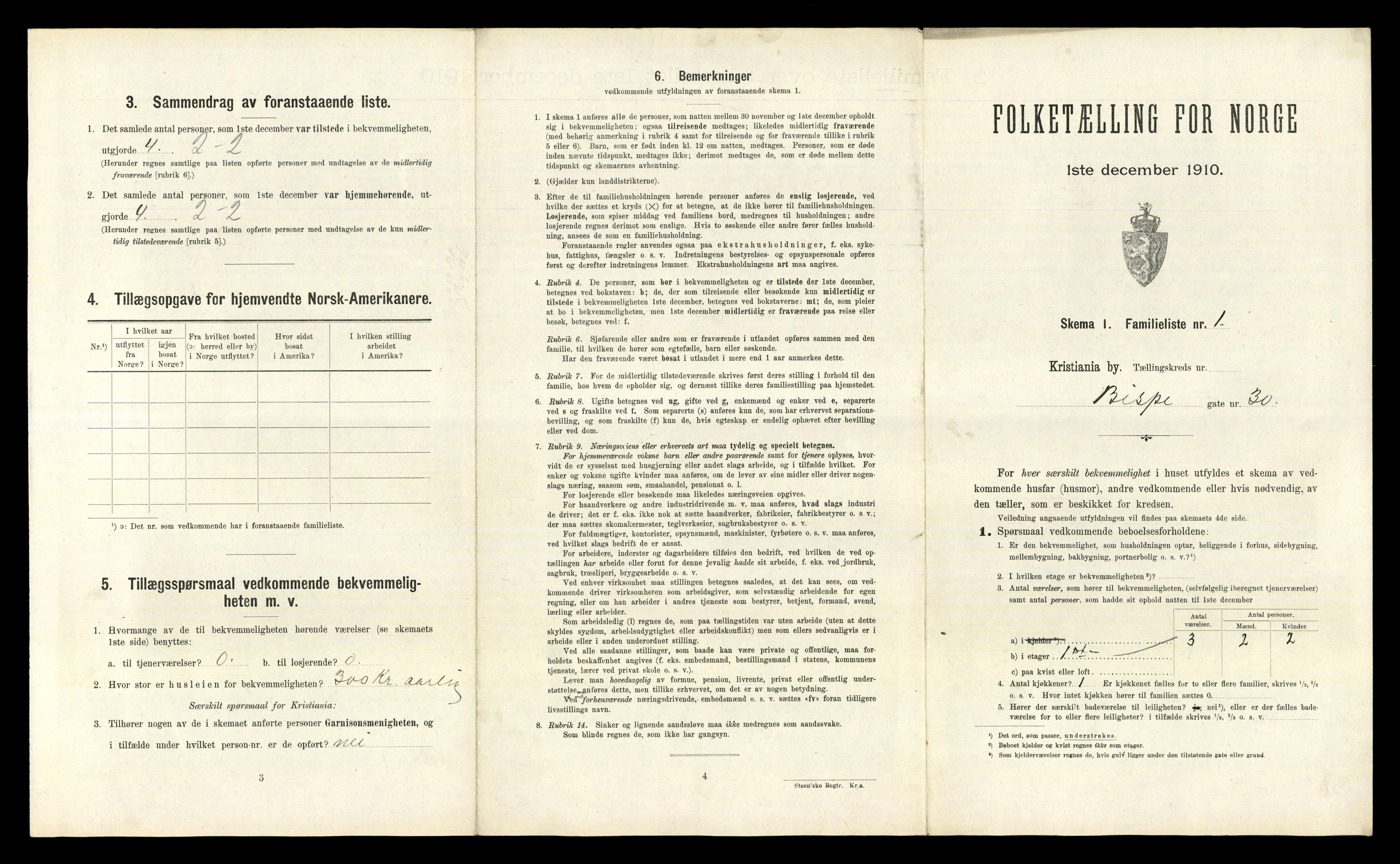 RA, 1910 census for Kristiania, 1910, p. 6133