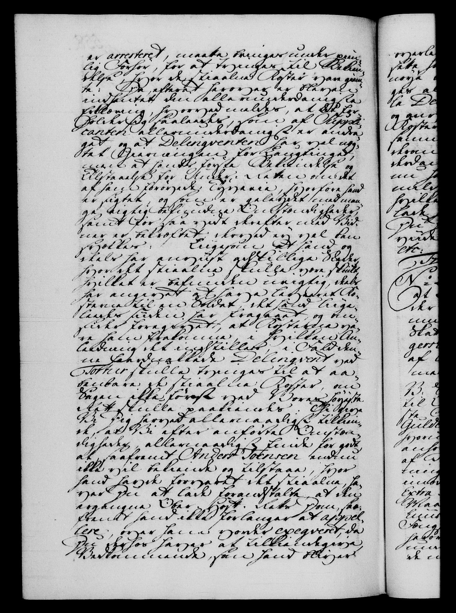 Danske Kanselli 1572-1799, AV/RA-EA-3023/F/Fc/Fca/Fcab/L0037: Norske tegnelser, 1762-1766, p. 558b