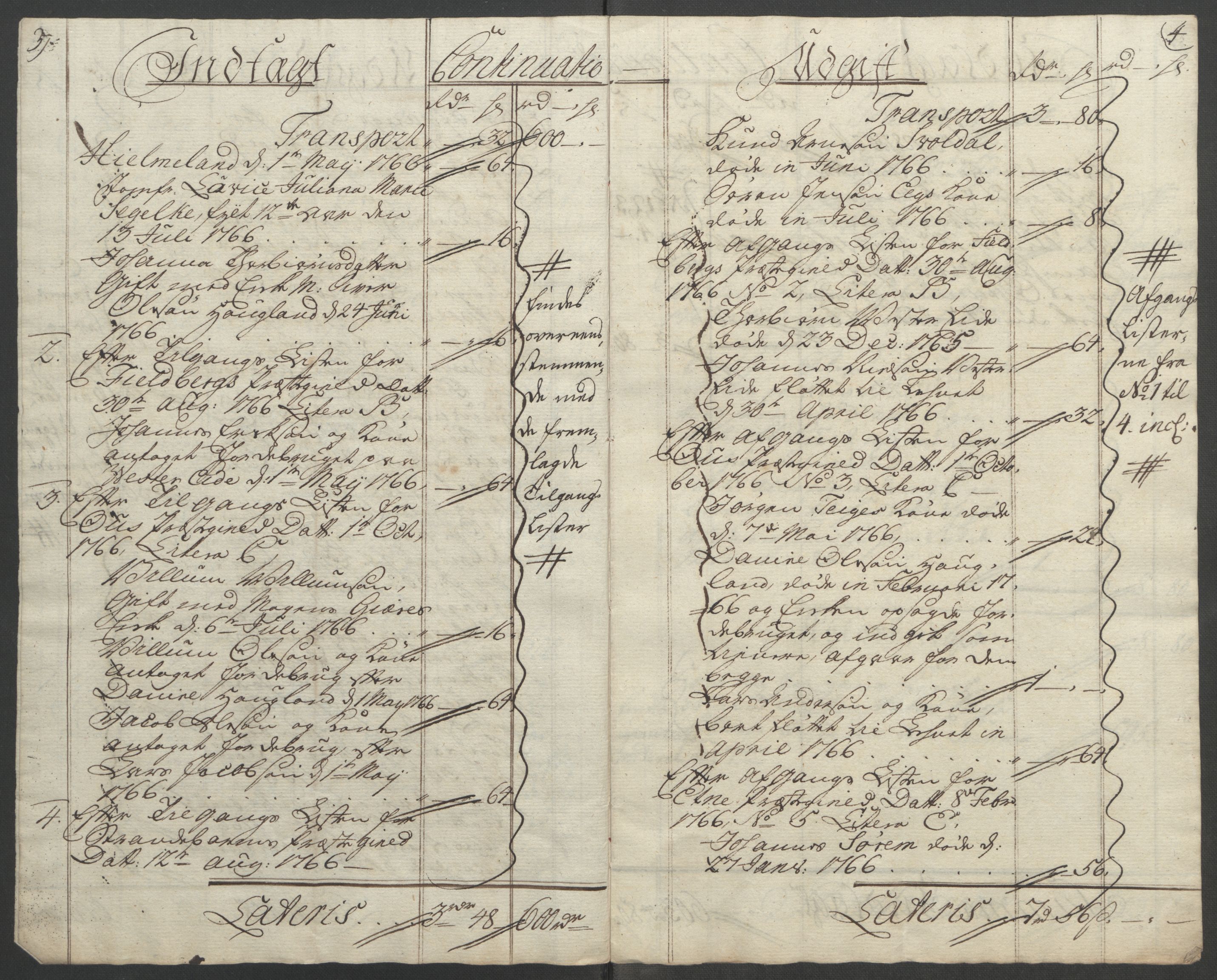 Rentekammeret inntil 1814, Reviderte regnskaper, Fogderegnskap, AV/RA-EA-4092/R49/L3157: Ekstraskatten Rosendal Baroni, 1762-1772, p. 146