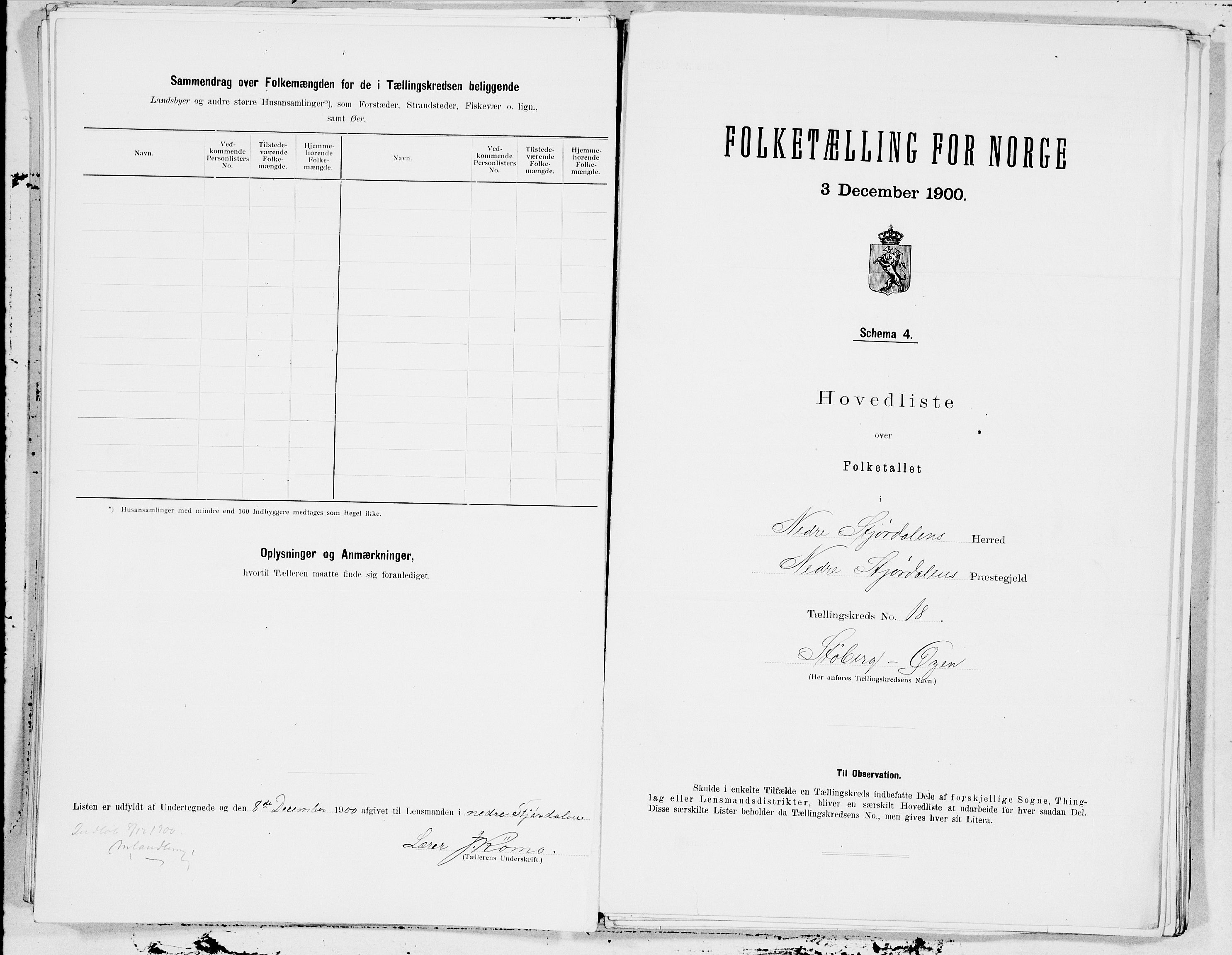 SAT, 1900 census for Nedre Stjørdal, 1900, p. 37