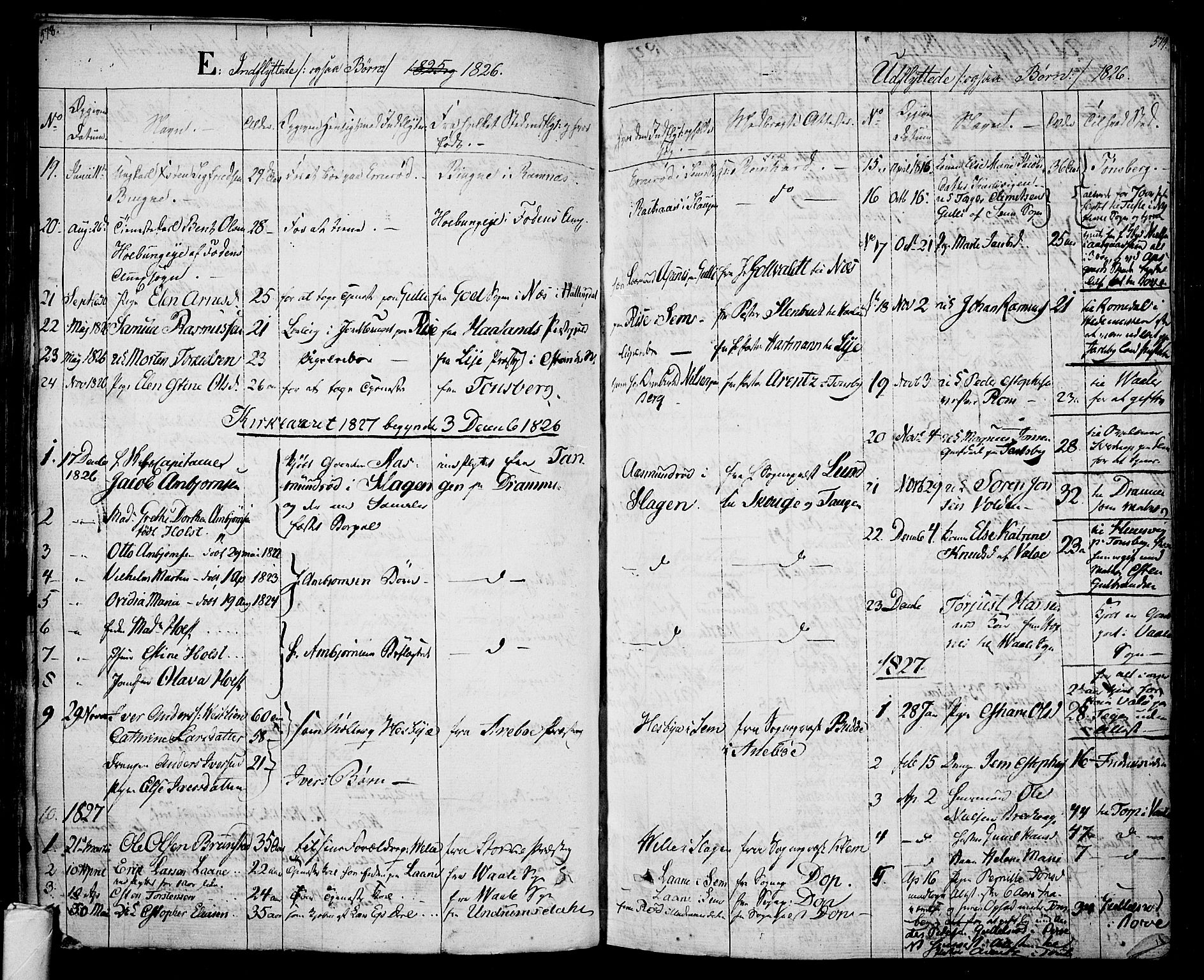 Sem kirkebøker, AV/SAKO-A-5/F/Fa/L0005: Parish register (official) no. I 5, 1825-1842, p. 578-579