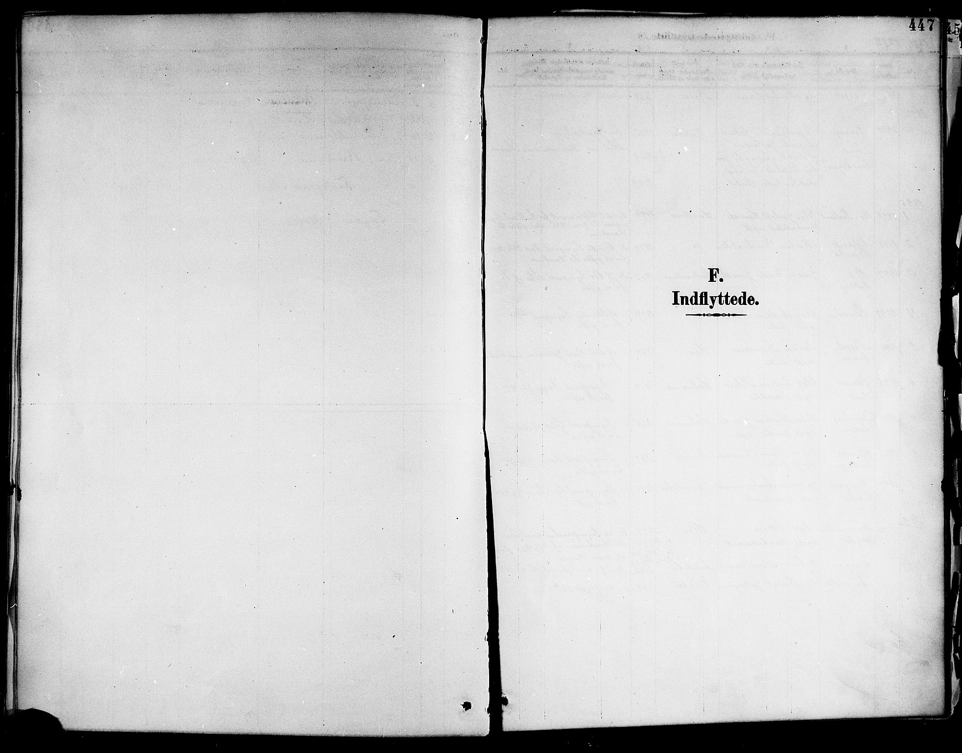 Ministerialprotokoller, klokkerbøker og fødselsregistre - Nordland, SAT/A-1459/888/L1268: Parish register (copy) no. 888C06, 1891-1908, p. 447