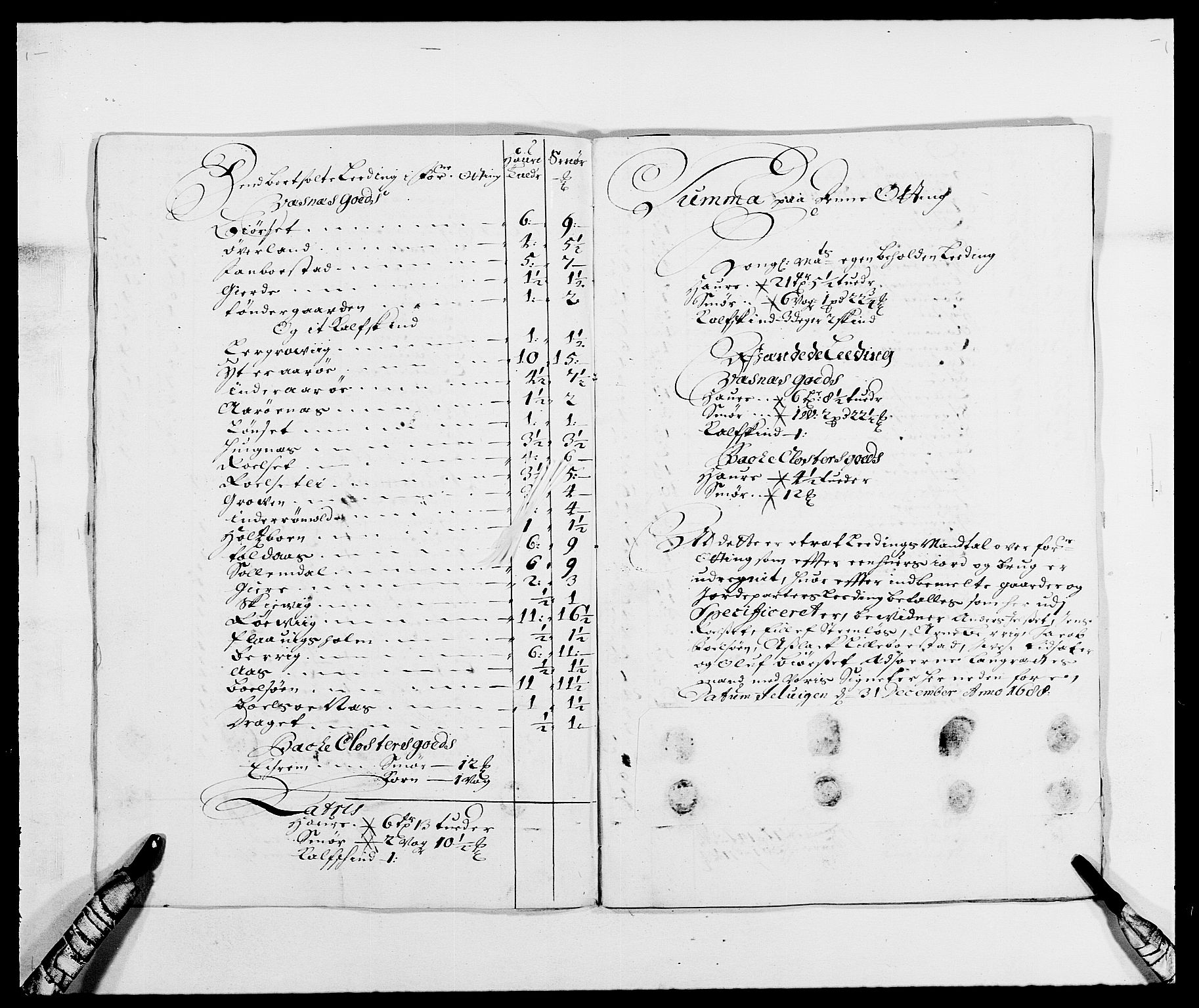 Rentekammeret inntil 1814, Reviderte regnskaper, Fogderegnskap, AV/RA-EA-4092/R55/L3648: Fogderegnskap Romsdal, 1687-1689, p. 272