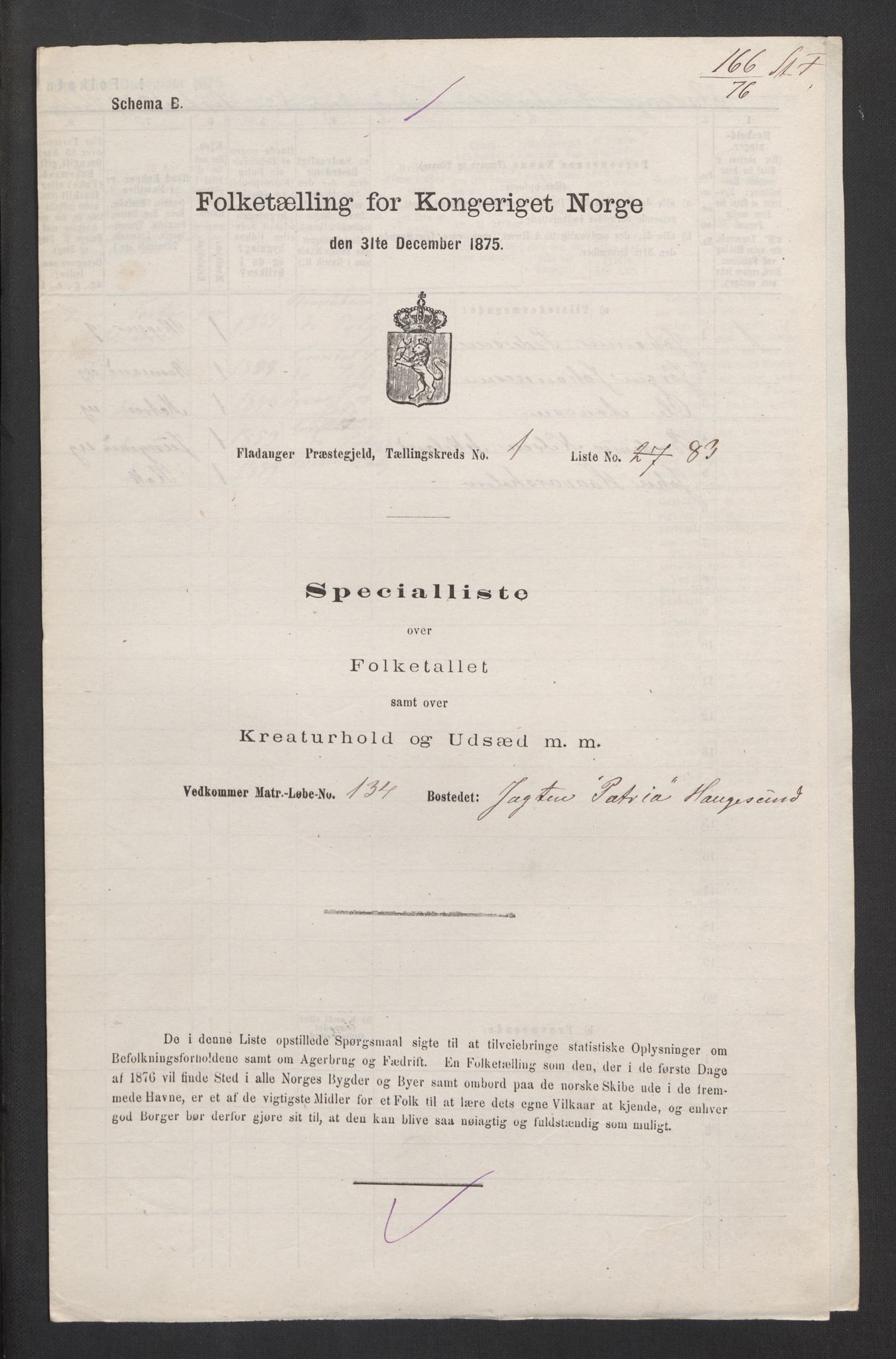 RA, 1875 census, lists of crew on ships: Ships in domestic ports, 1875, p. 689