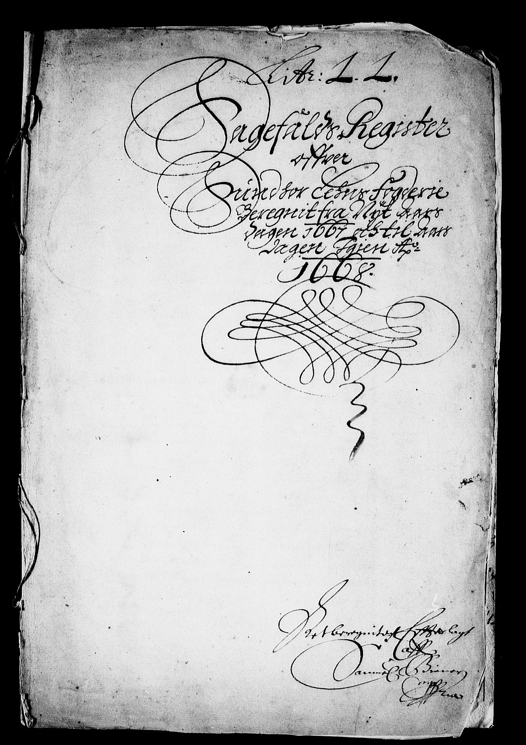 Rentekammeret inntil 1814, Reviderte regnskaper, Stiftamtstueregnskaper, Bergen stiftamt, RA/EA-6043/R/Rc/L0025: Bergen stiftamt, 1667