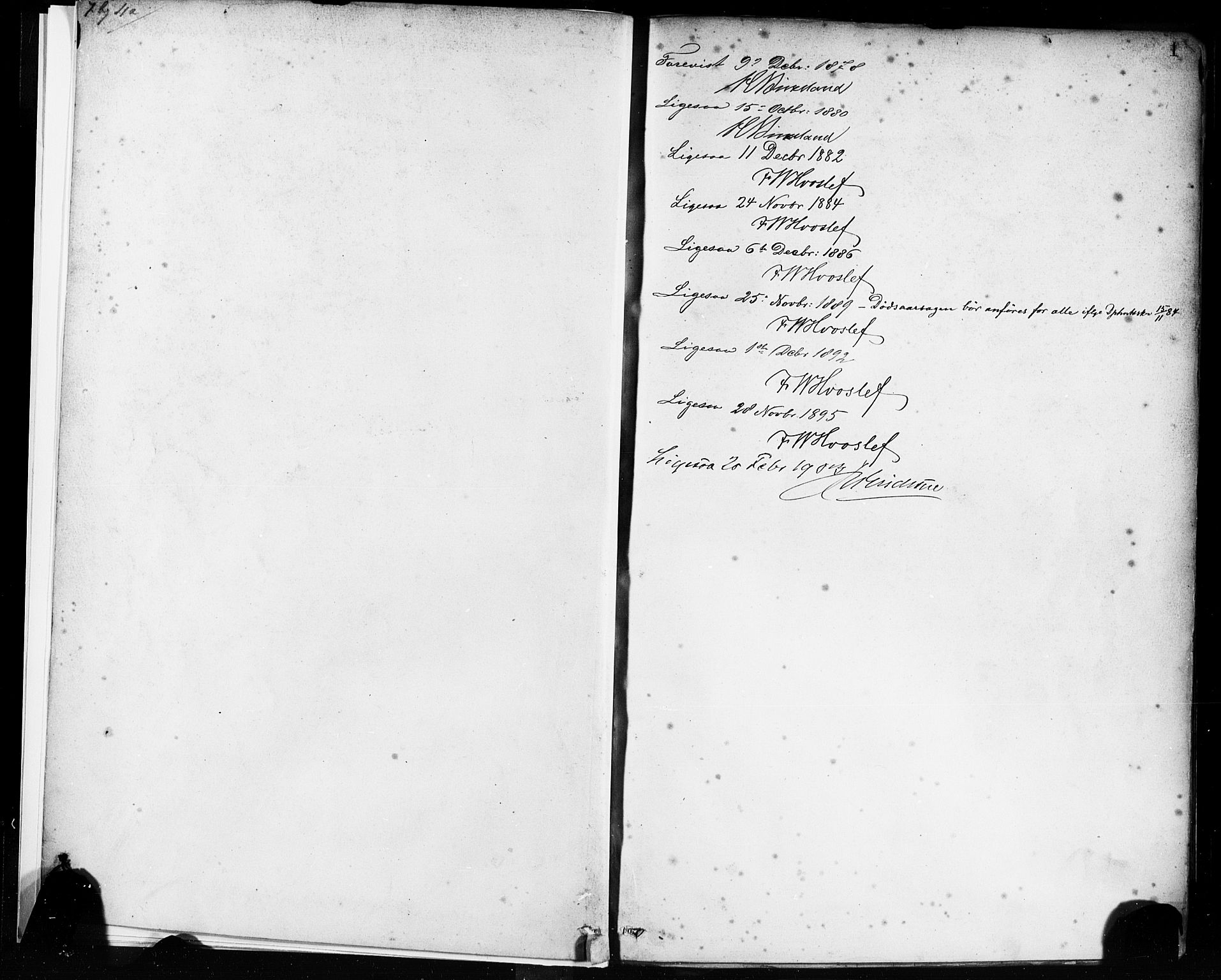 Sandviken Sokneprestembete, AV/SAB-A-77601/H/Ha/L0002: Parish register (official) no. A 2, 1878-1896, p. 1