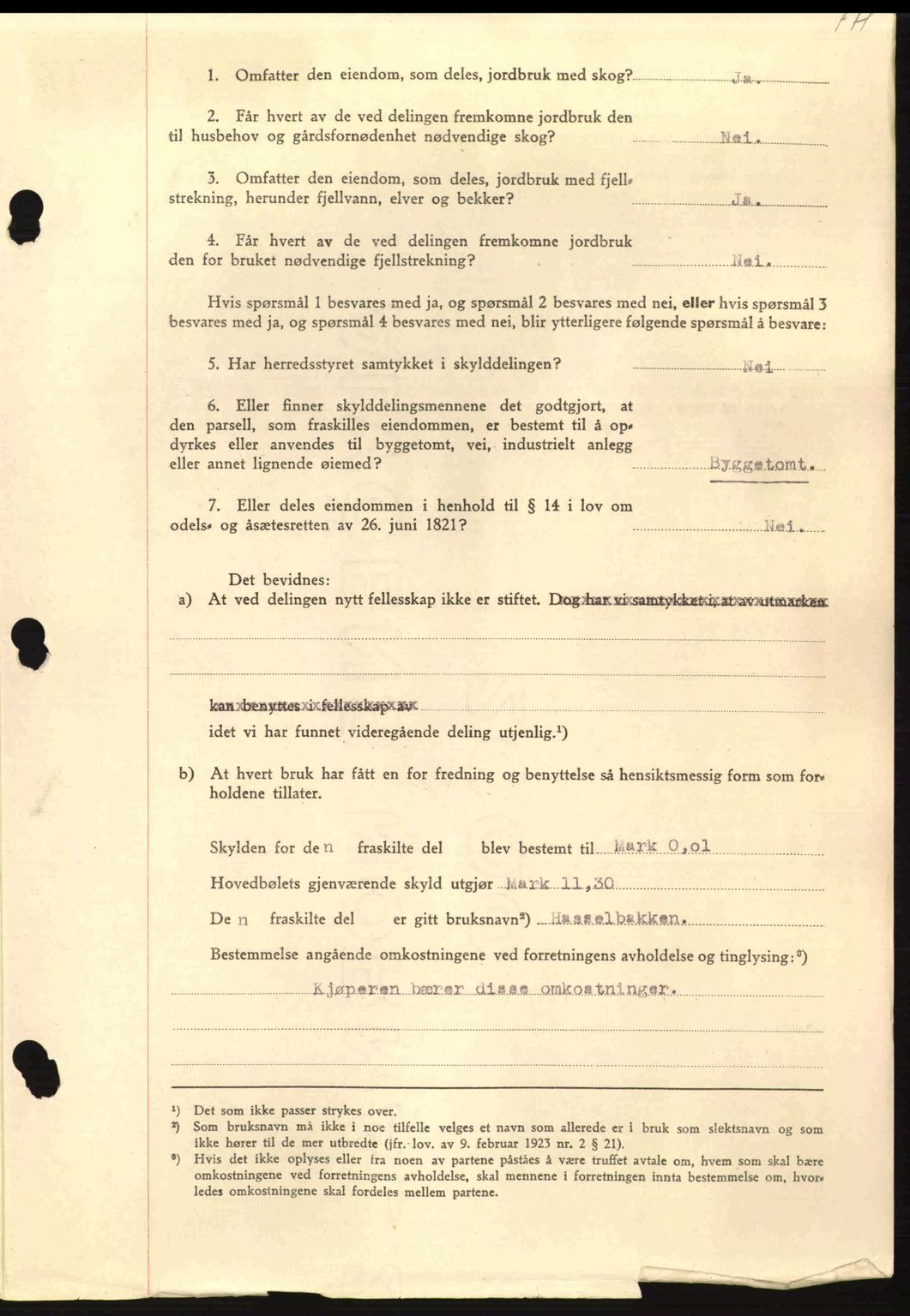 Nordmøre sorenskriveri, AV/SAT-A-4132/1/2/2Ca: Mortgage book no. A96, 1943-1944, Diary no: : 2751/1943