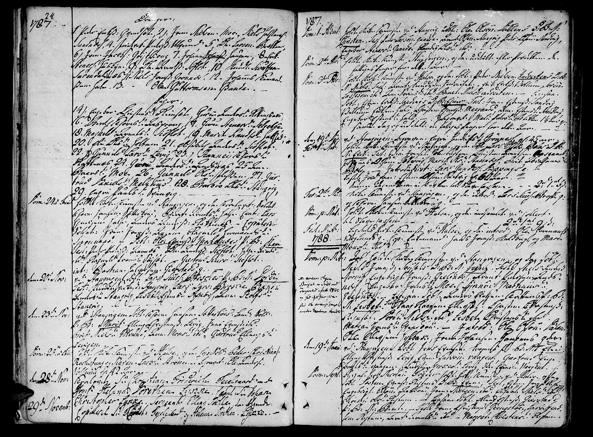 Ministerialprotokoller, klokkerbøker og fødselsregistre - Møre og Romsdal, SAT/A-1454/592/L1022: Parish register (official) no. 592A01, 1784-1819, p. 24