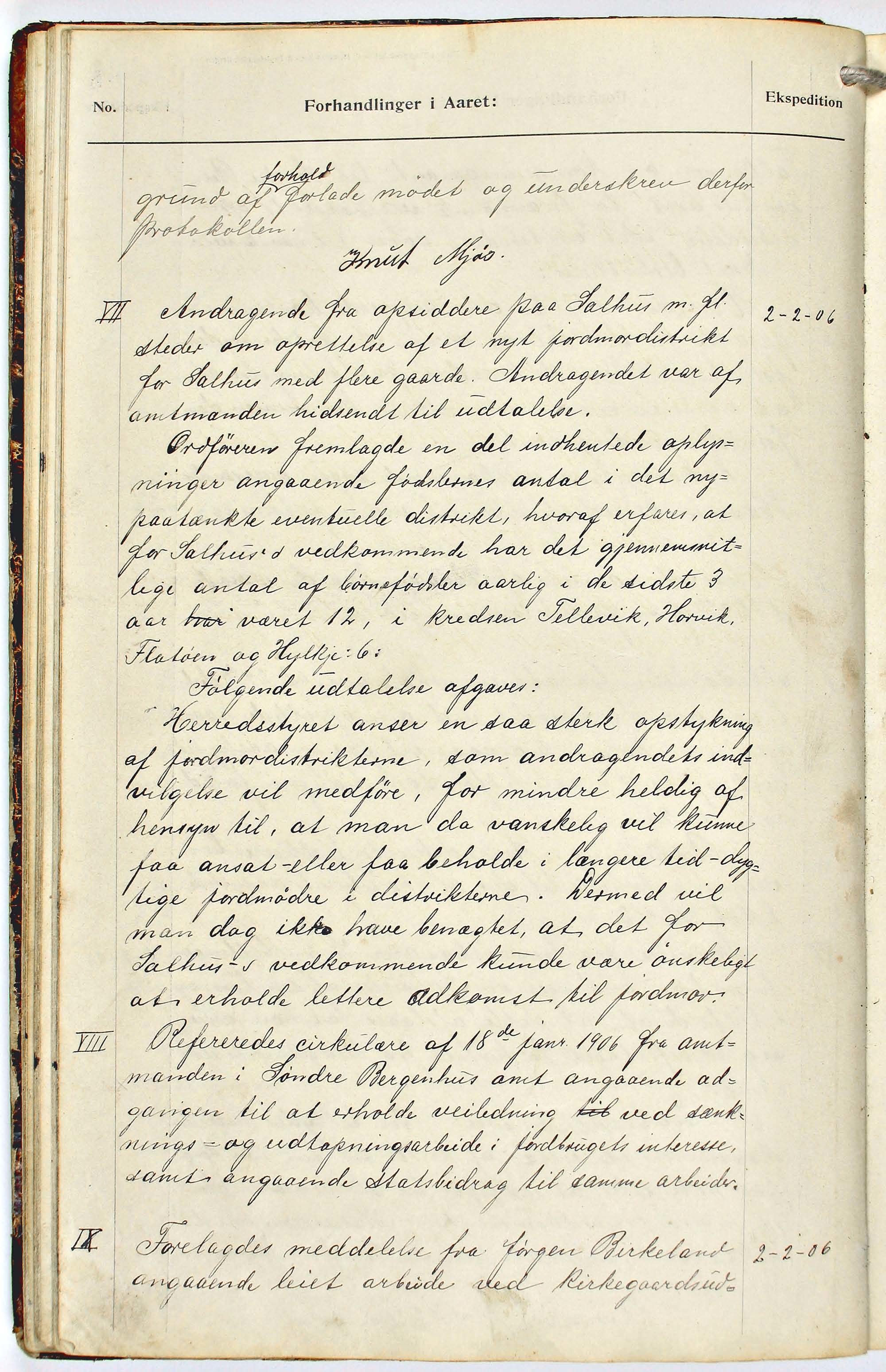 Åsane kommune. Formannskapet, BBA/A-1252/A, 1904-1909, p. 34b