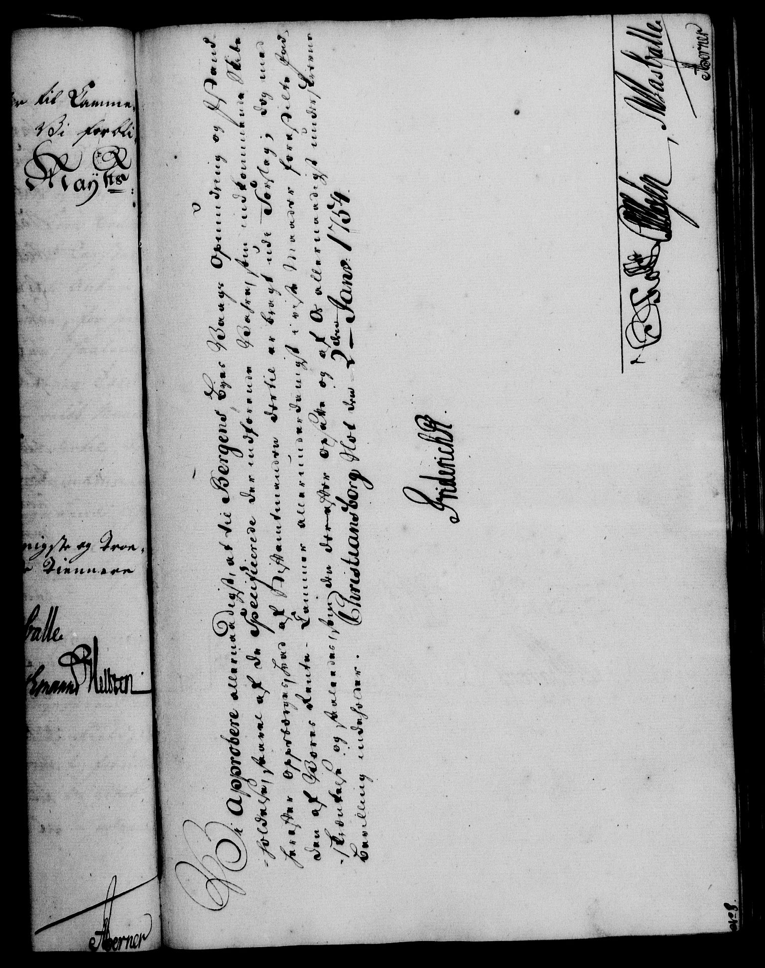 Rentekammeret, Kammerkanselliet, RA/EA-3111/G/Gf/Gfa/L0036: Norsk relasjons- og resolusjonsprotokoll (merket RK 52.36), 1754, p. 47