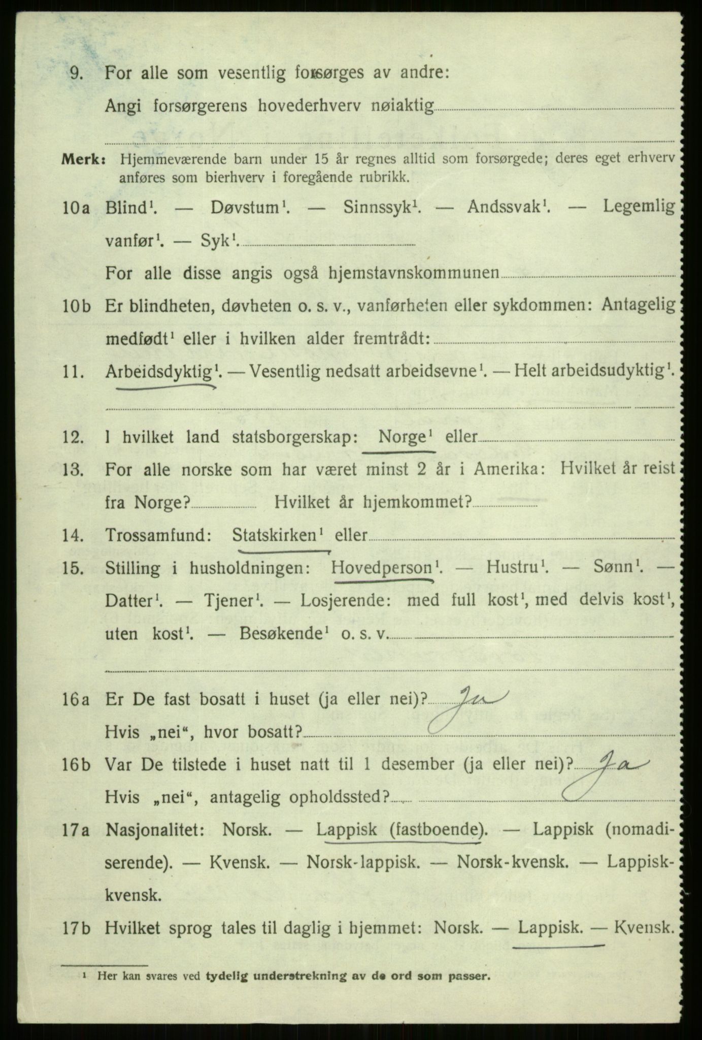 SATØ, 1920 census for Ibestad, 1920, p. 6386