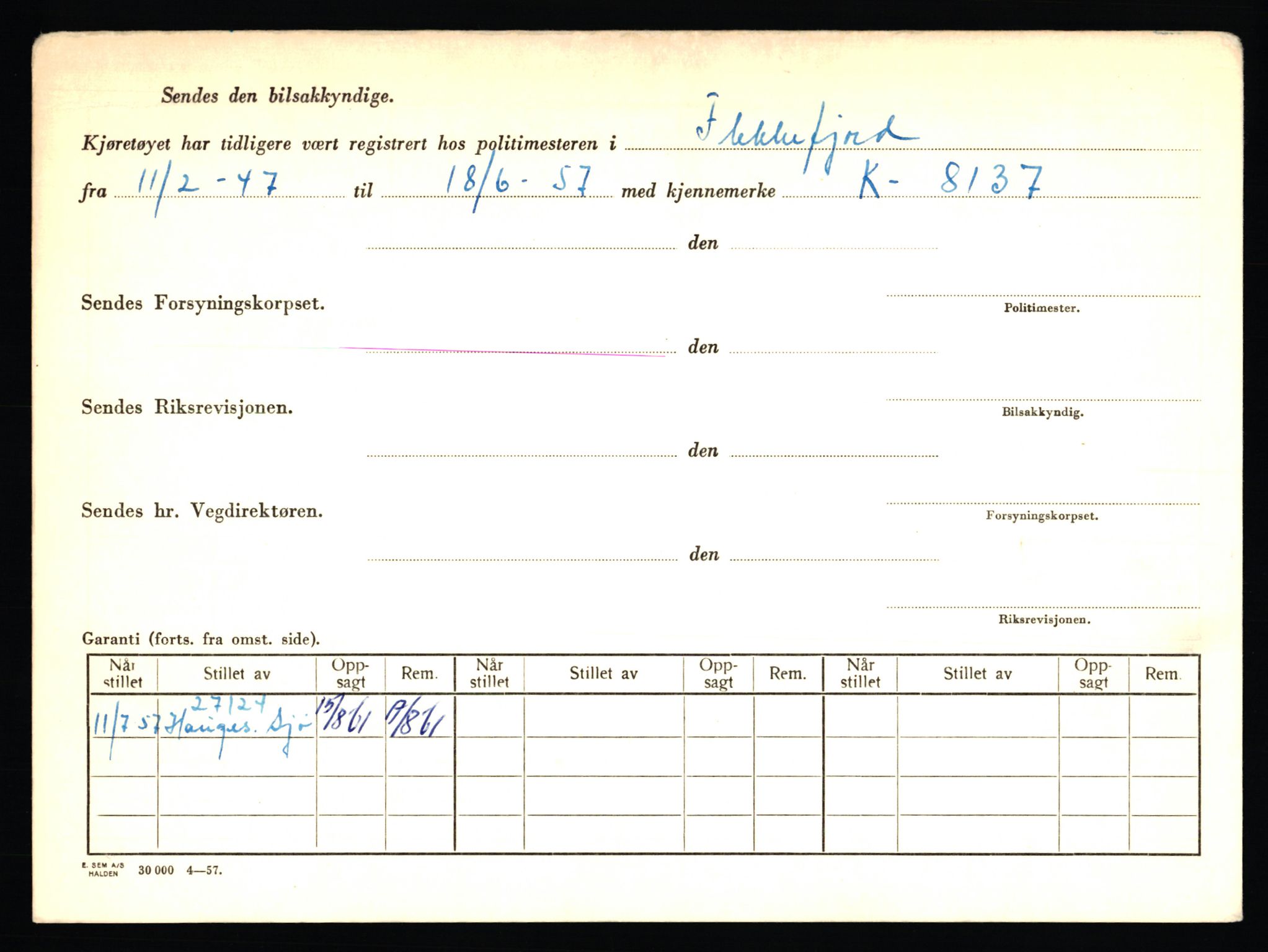 Stavanger trafikkstasjon, SAST/A-101942/0/F/L0043: L-25300 - L-26299, 1930-1971, p. 326