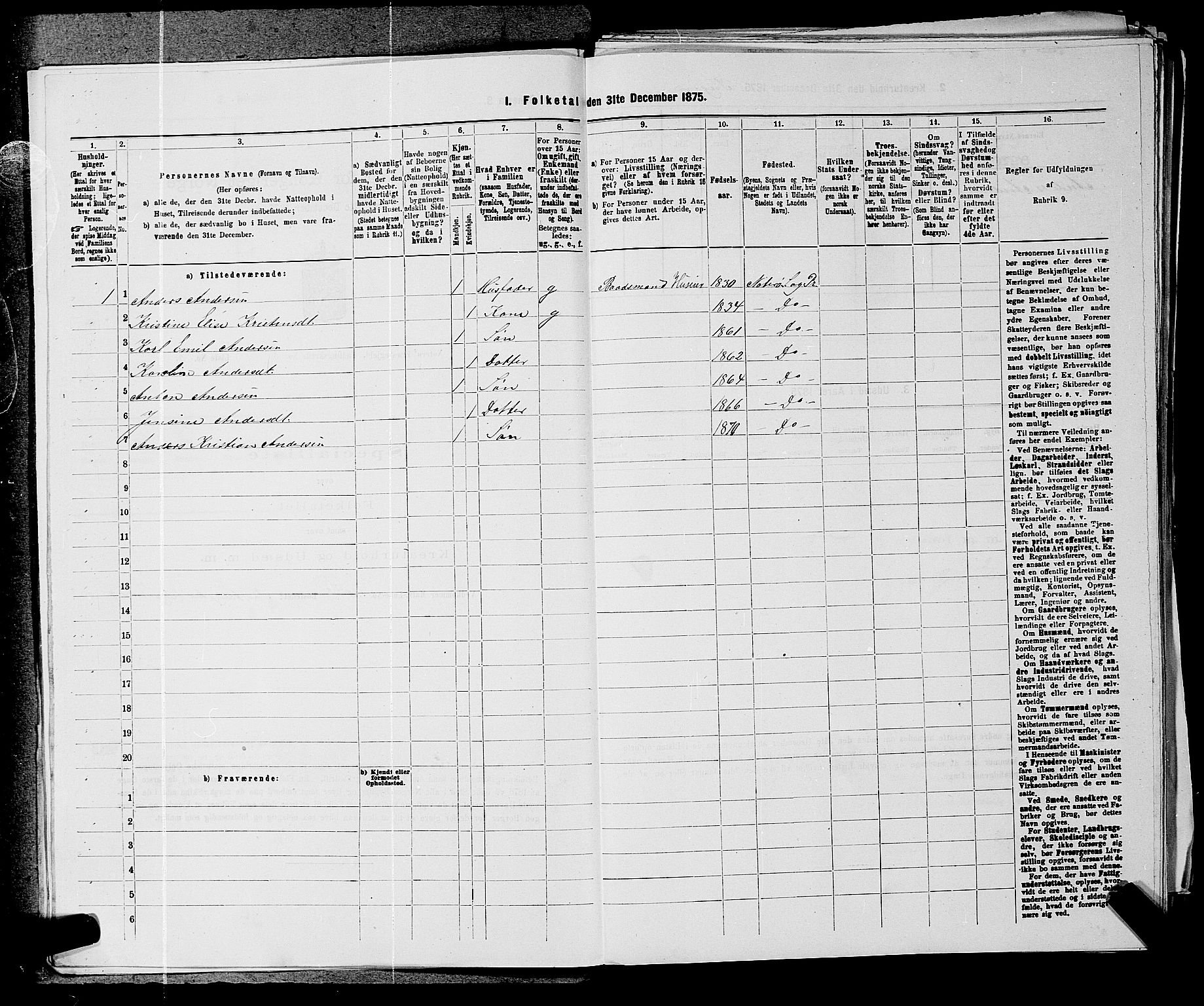 SAKO, 1875 census for 0722P Nøtterøy, 1875, p. 1553