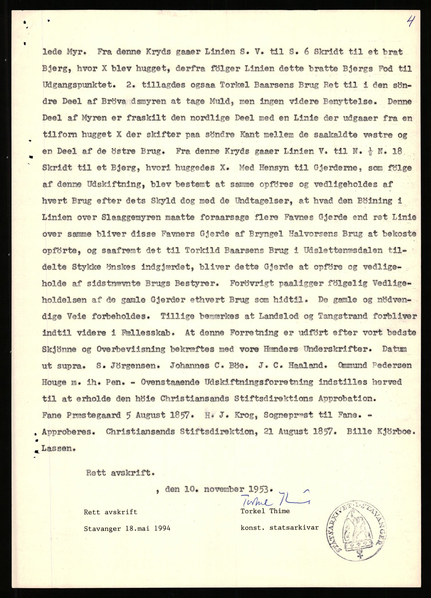 Statsarkivet i Stavanger, SAST/A-101971/03/Y/Yj/L0071: Avskrifter sortert etter gårdsnavn: Røden lille - Røvær, 1750-1930, p. 516