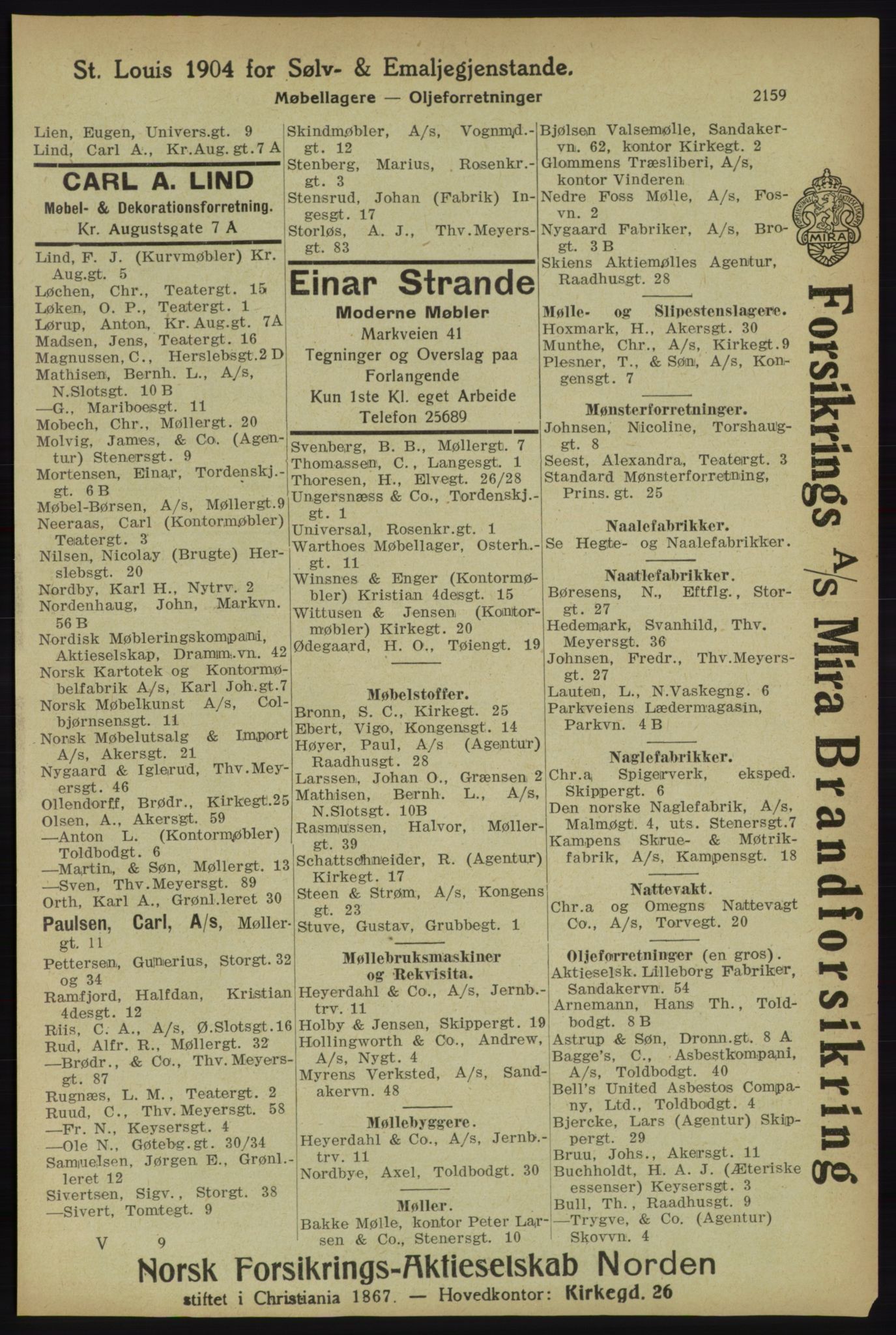 Kristiania/Oslo adressebok, PUBL/-, 1918, p. 2312