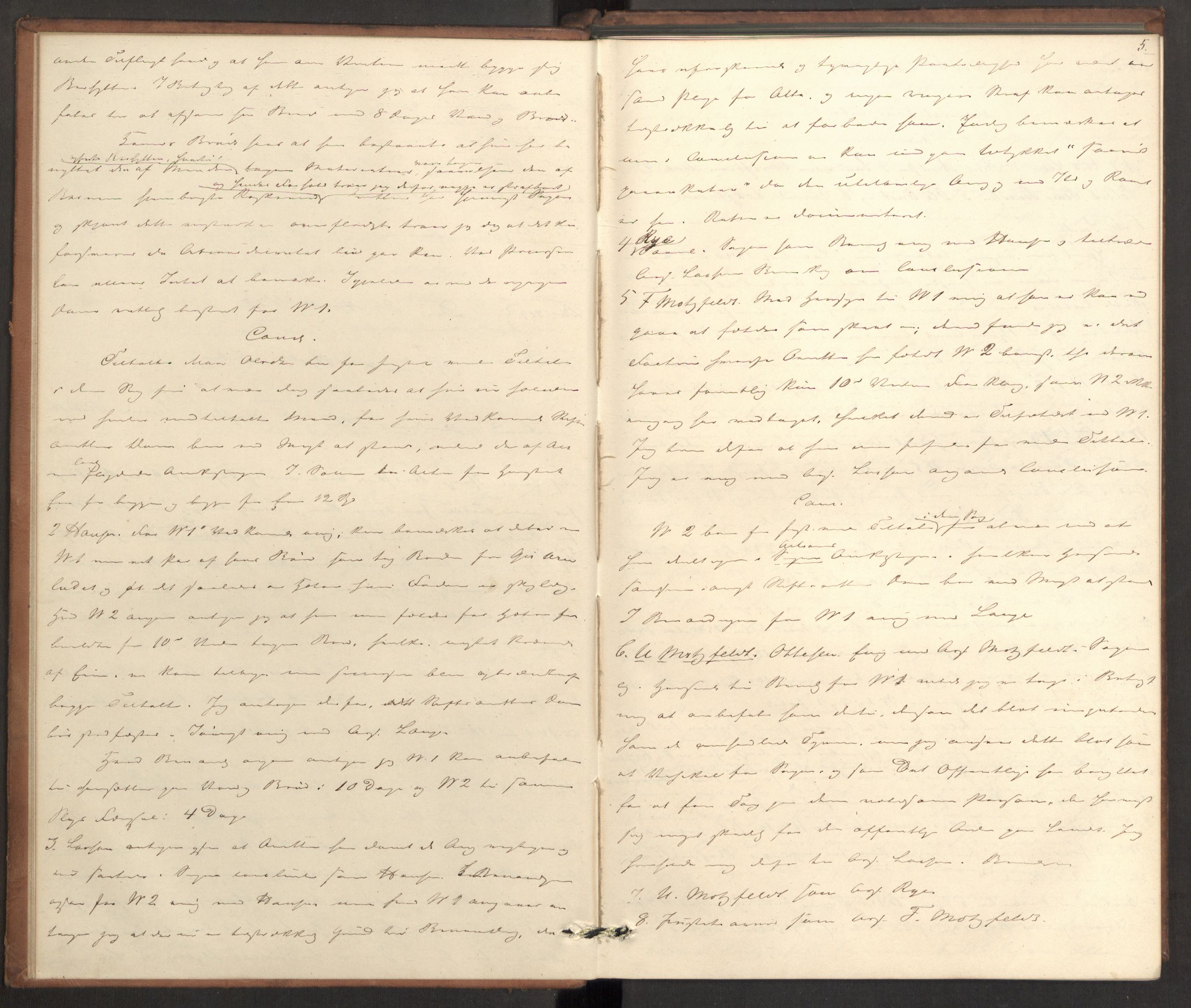 Høyesterett, AV/RA-S-1002/E/Eb/Ebb/L0036/0001: Voteringsprotokoller / Voteringsprotokoll, 1843, p. 4b-5a