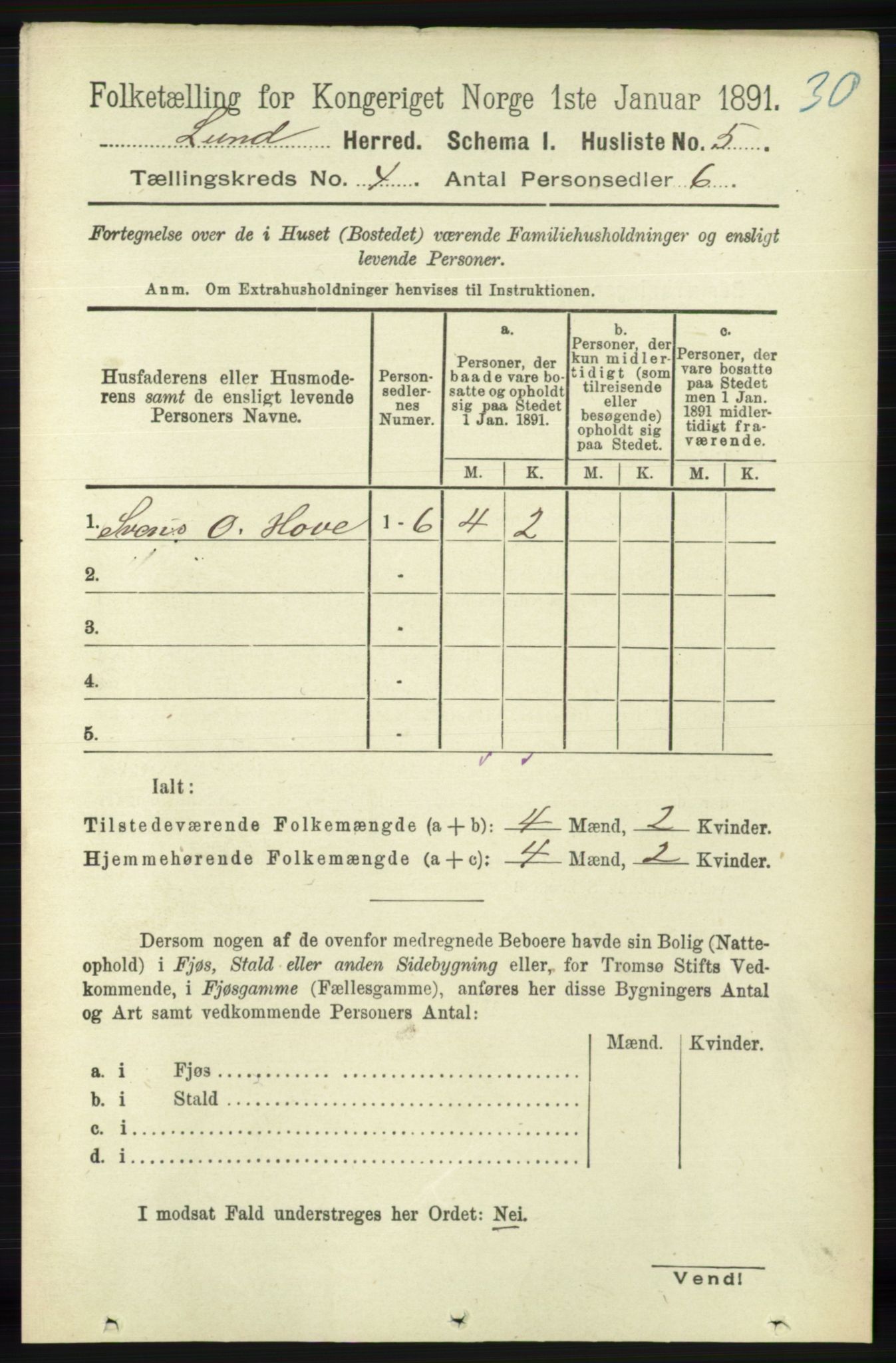 RA, 1891 census for 1112 Lund, 1891, p. 1198