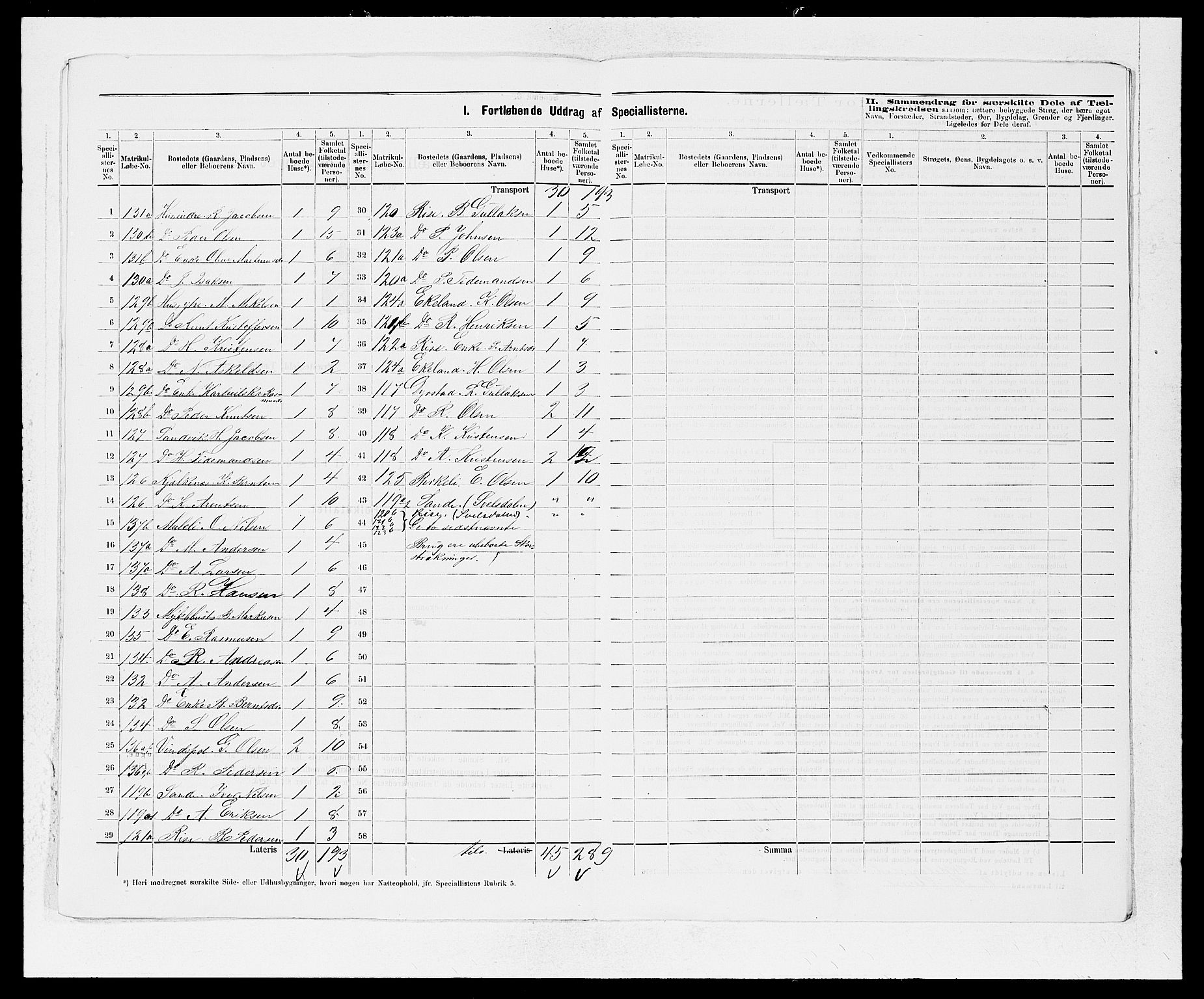 SAB, 1875 Census for 1438P Bremanger, 1875, p. 11