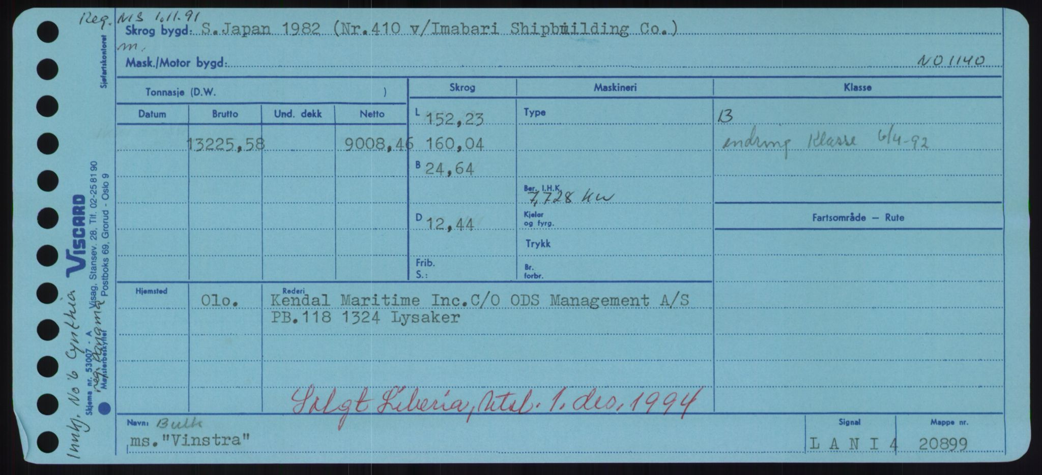 Sjøfartsdirektoratet med forløpere, Skipsmålingen, AV/RA-S-1627/H/Hd/L0042: Fartøy, Vi-We, p. 23